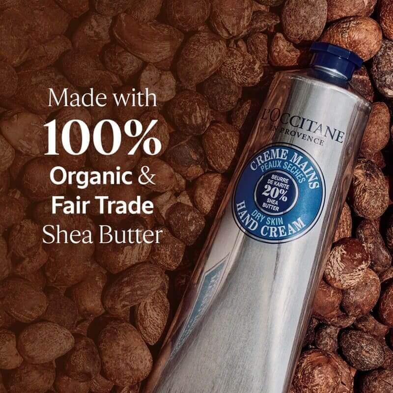 L'OCCITANE Shea Butter Hand Cream - Ultra Moisturizing & Nourishing for Dry Skin - Perfect for Winter Care & Daily Hydration