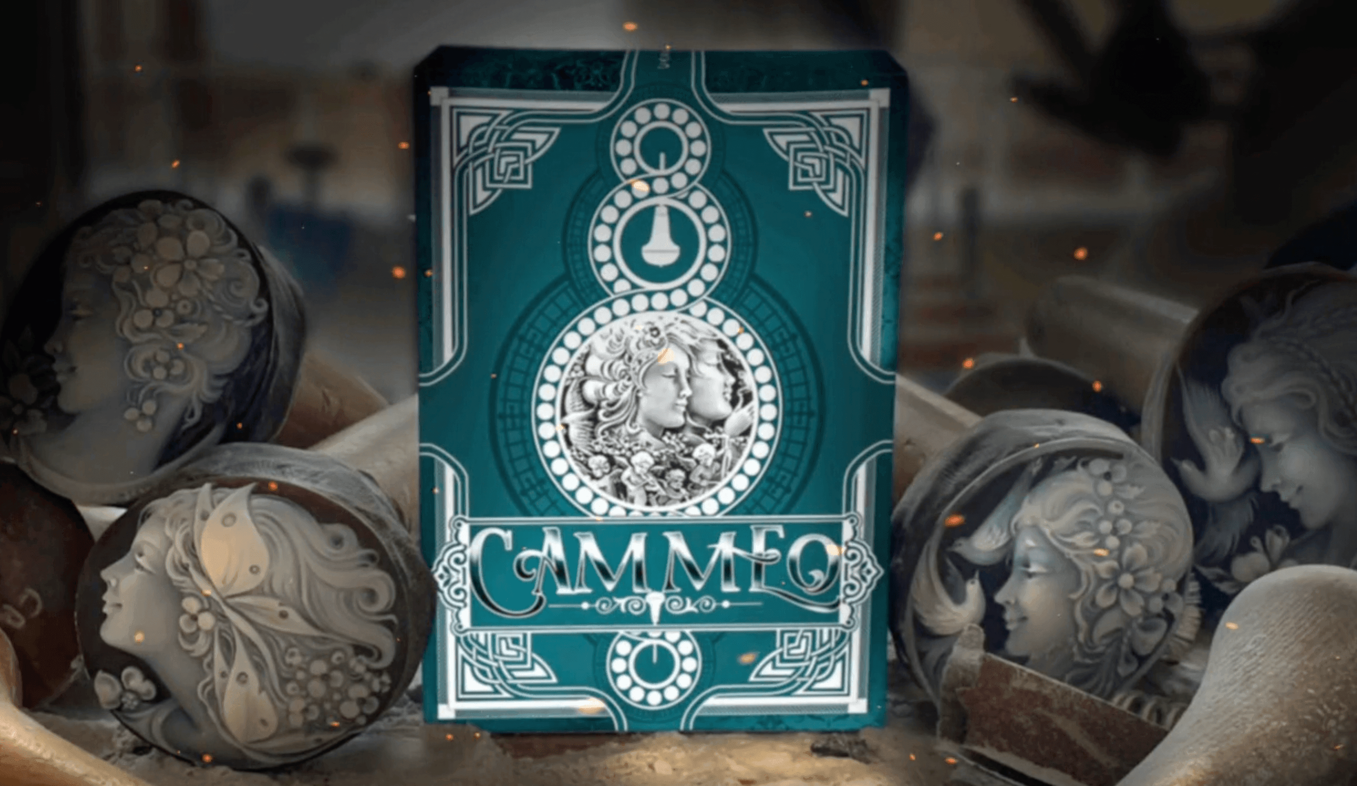 Premium Cammeo Playing Cards - Elegant & Durable Deck for Poker, Magic Tricks & Card Games | Perfect for Parties, Casino Nights & Family Game Nights