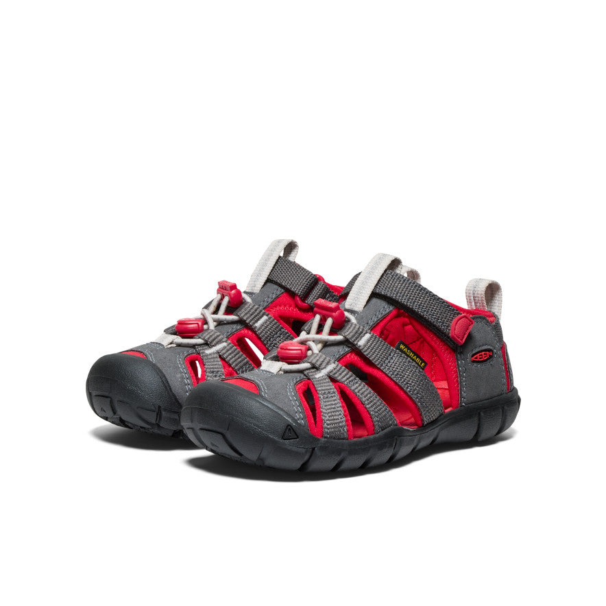 Little Kids' Seacamp II CNX Water Shoes - Magnet/Red Carpet - Comfortable & Durable for Beach, Pool, and Outdoor Play