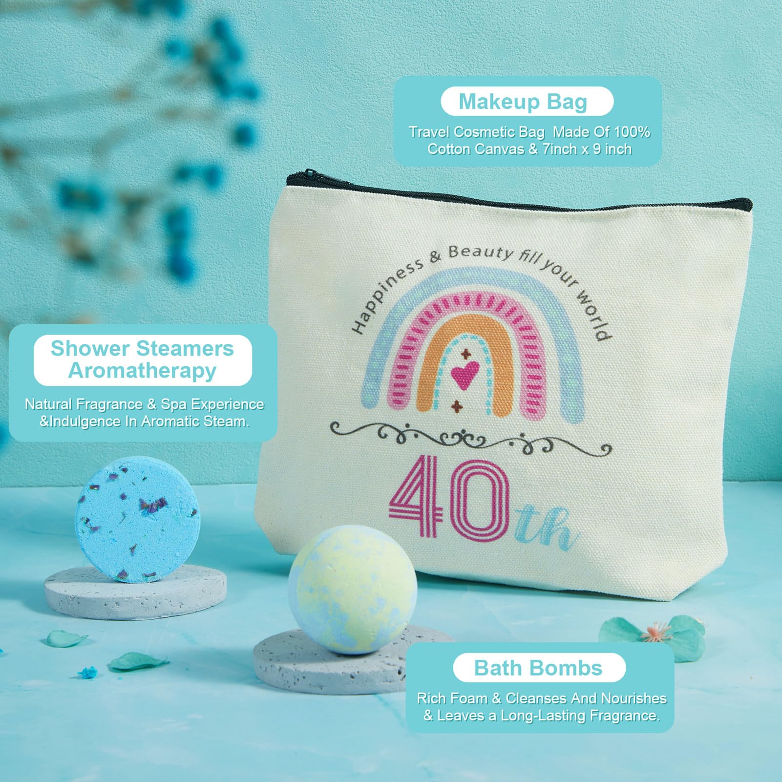 Unique 40th Birthday Gifts for Women - Thoughtful Present Ideas for 40 Year Old Women, Mom, Wife, Sister, Girlfriend & Coworker | Perfect for Birthday Celebrations, Milestone Surprises & Special Occasions