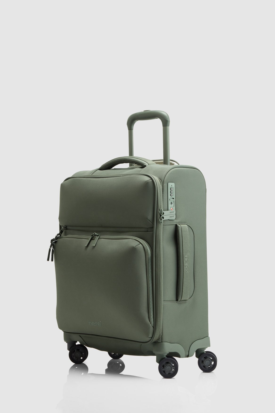 Scape Carry On 55cm Suitcase - Lightweight Expandable Luggage with 360° Spinner Wheels for Air Travel, Business Trips & Weekend Getaways