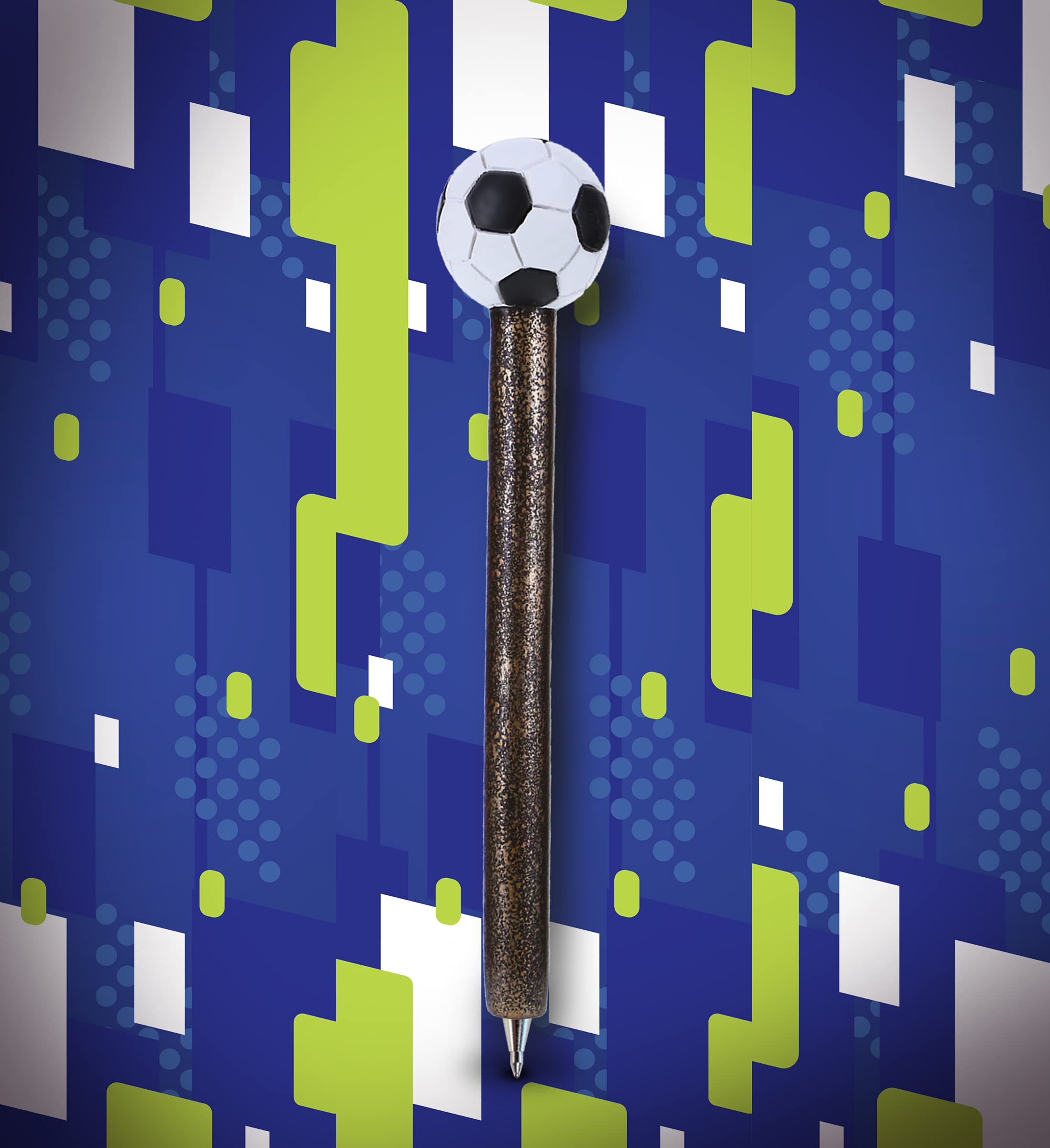 Soccer Ballpoint Pen - Fun & Unique Novelty Writing Instrument for Kids & Adults | Perfect for School, Office, Sports Fans & Desk Decor Gifts