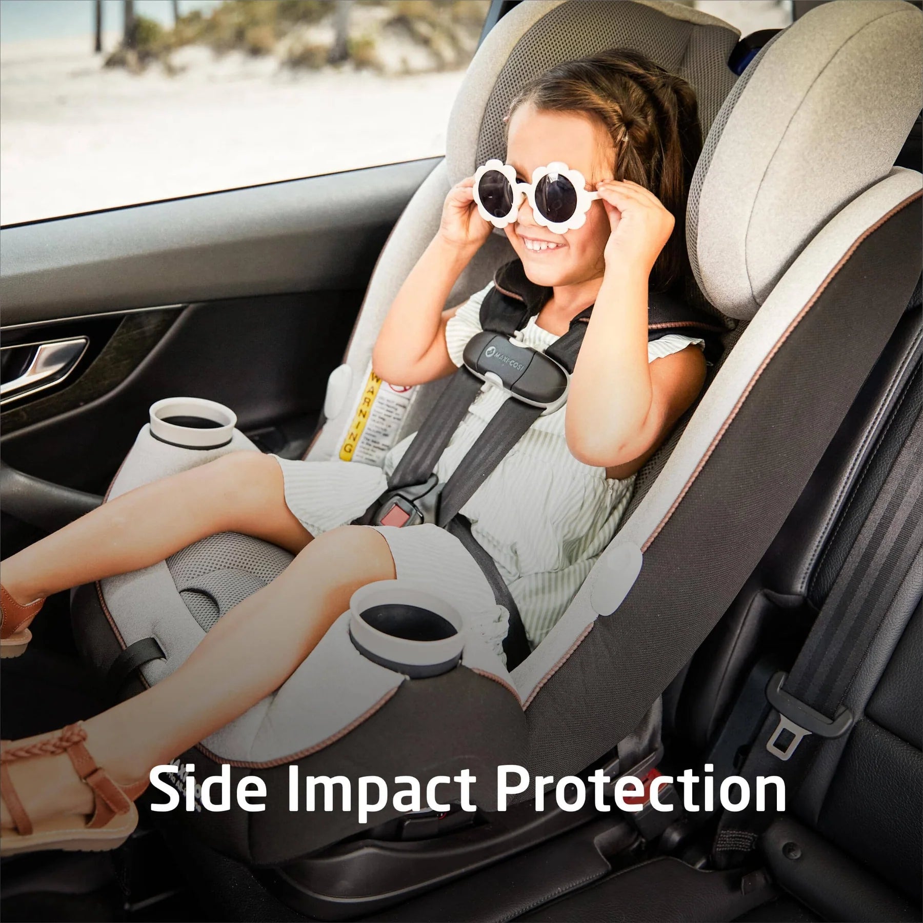 Maxi Cosi Pria Chill All-in-One Convertible Car Seat for Babies & Toddlers - 3-in-1 Rear-Facing, Forward-Facing & Booster - Premium Comfort for Road Trips & Daily Commutes