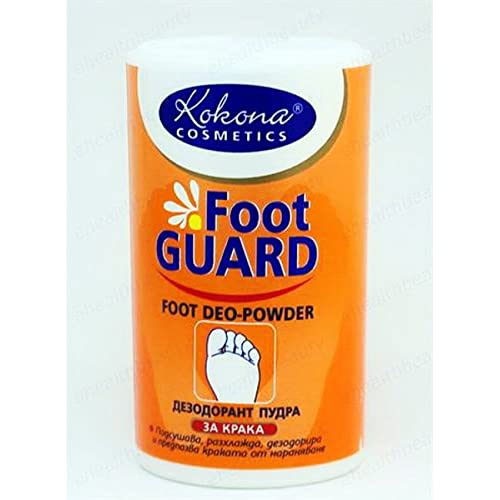 Foot Guard Deodorant Powder - Paraben Free, 50g - Odor Control & Sweat Protection for Active Lifestyles, Gym & Daily Use