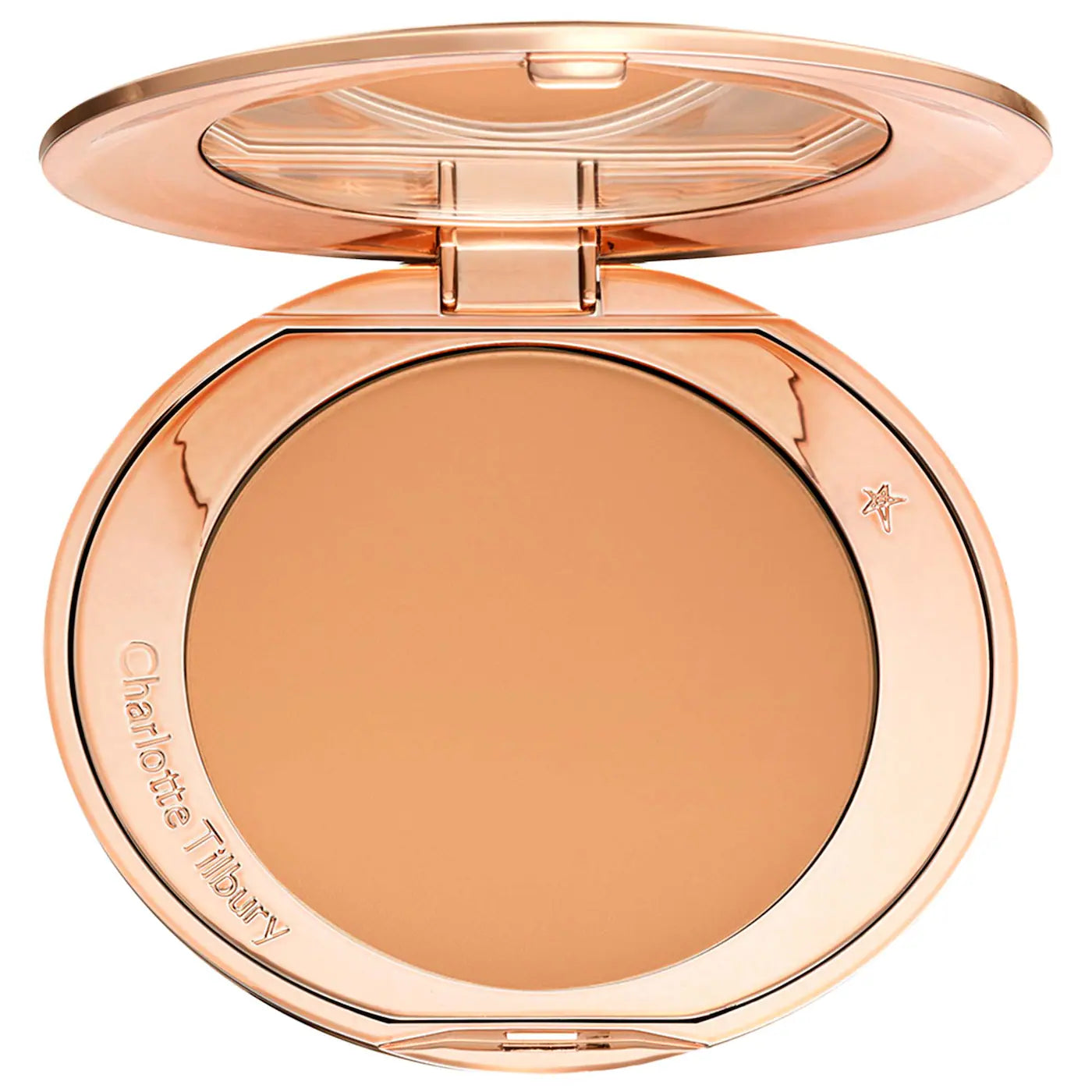 Charlotte Tilbury Airbrush Flawless Finish Setting Powder - 3 Tan - New in Box - Matte Finish & Oil Control for Long-Lasting Makeup - Perfect for Weddings, Photos & Everyday Wear