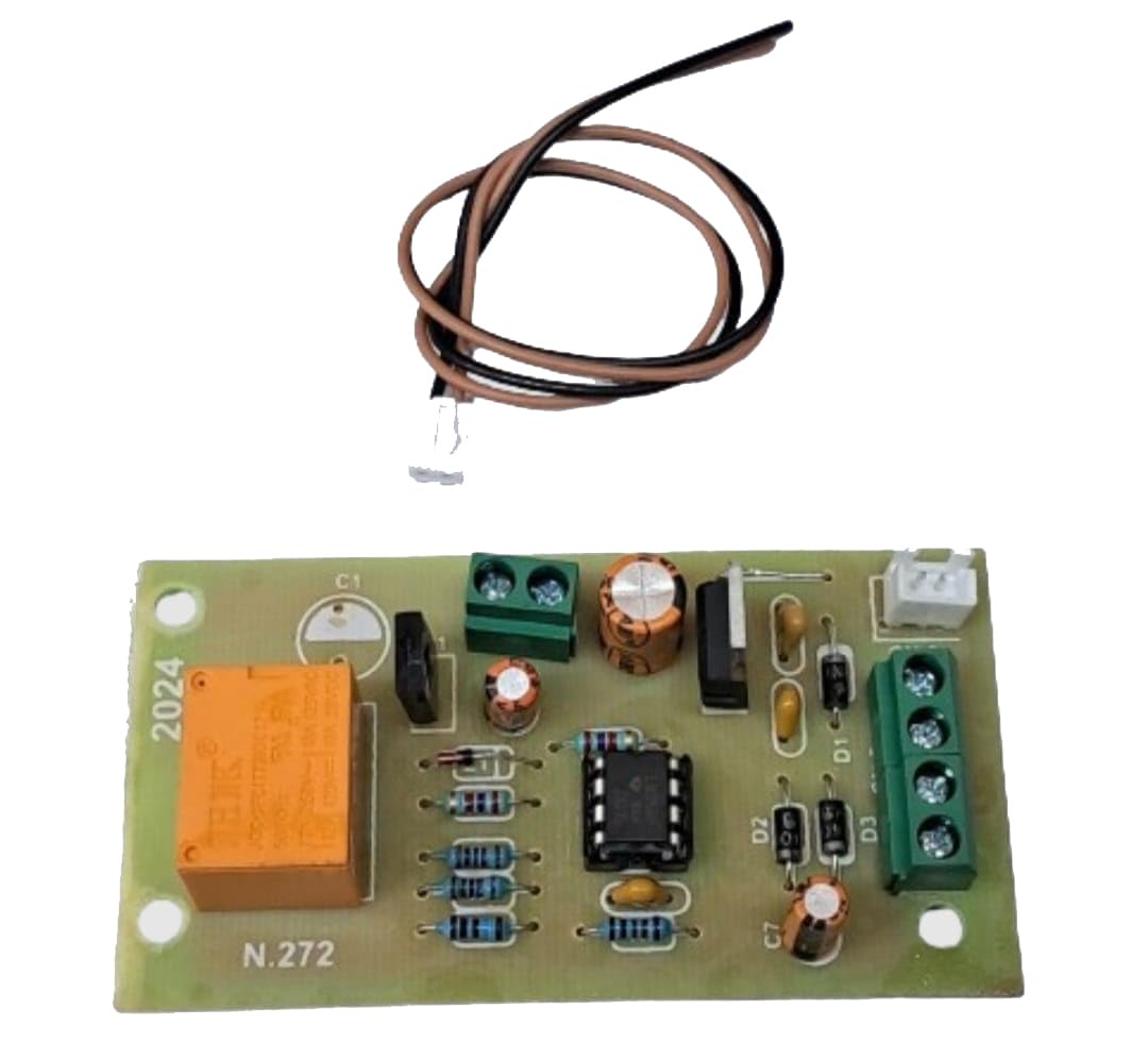 Solar Powered JATKA Machine Siren Circuit - High Decibel Alarm for Home Security, Emergency Alerts & Outdoor Safety (Ideal for Farms, Warehouses & Power Outages)