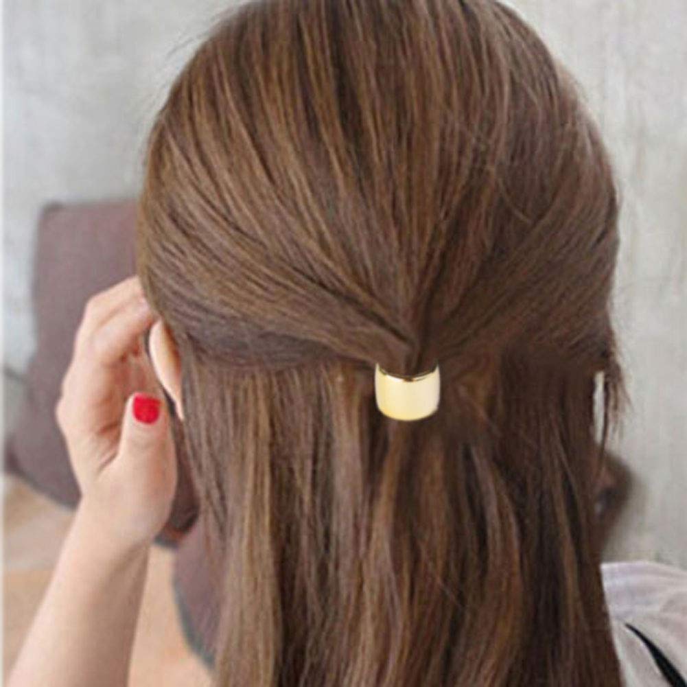 6 Pcs Mini Hair Claw Clips - Tiny Plastic Bead Hair Clips for Women & Girls, Ponytail Holders, Non-Slip Hair Accessories for School, Work, Gym & Everyday Styling