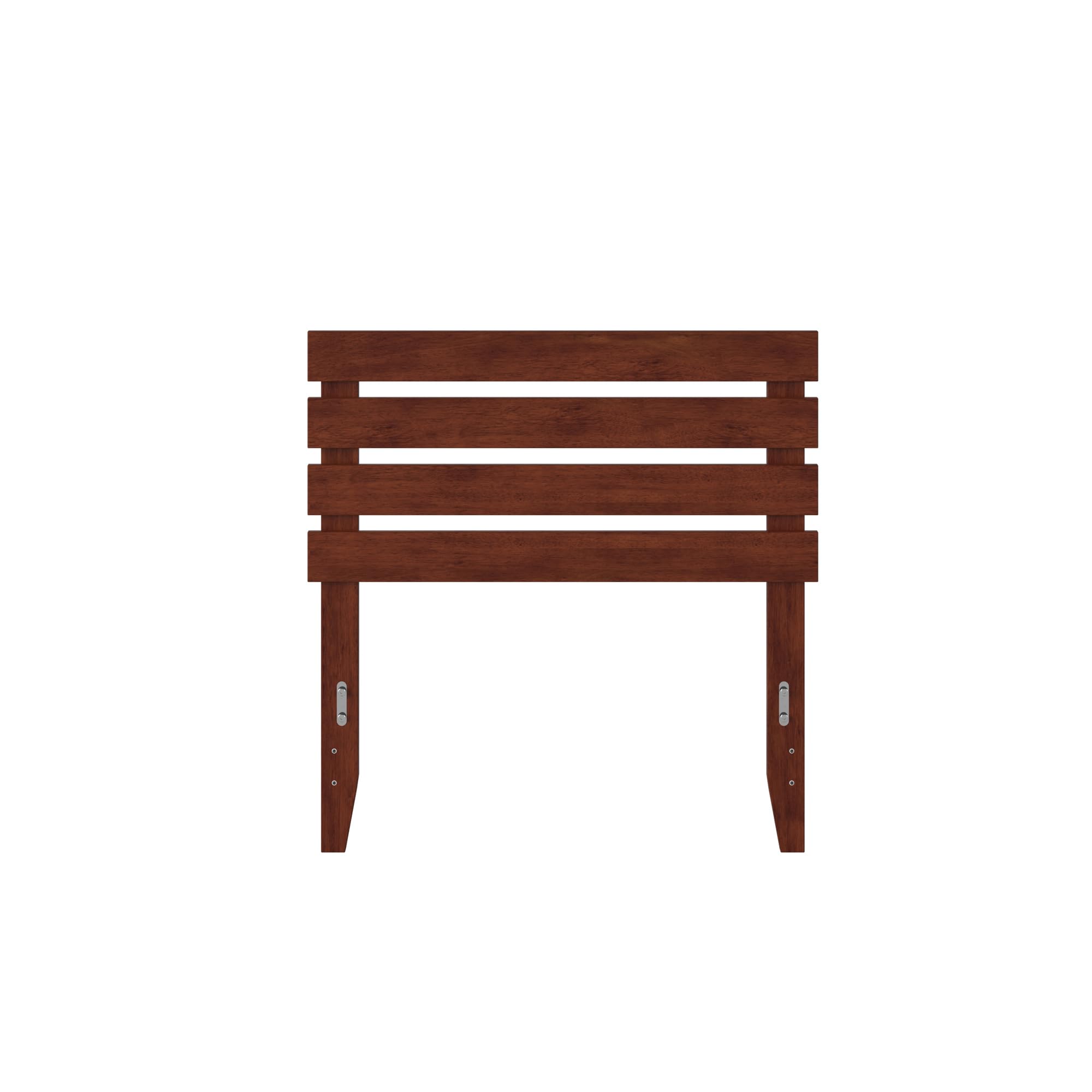 AFI Oxford Twin Headboard with USB Charger - Walnut Finish - Modern Bedroom Furniture for Kids & Teens - Perfect for Small Spaces & Dorm Rooms