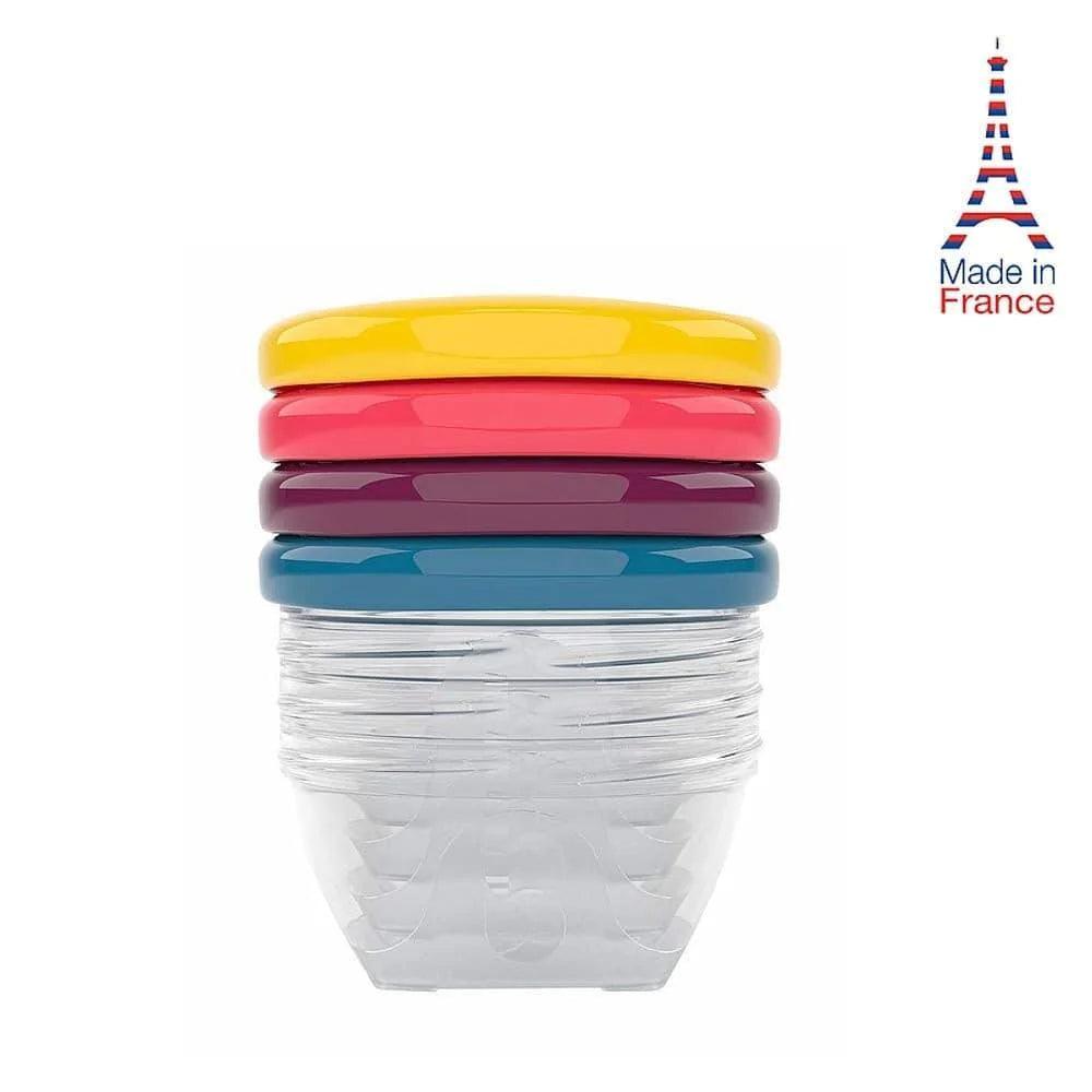 Babymoov Leak-Proof Food Storage Bowls for Baby | BPA-Free, Microwave & Dishwasher Safe | Perfect for Travel, Daycare & Meal Prep