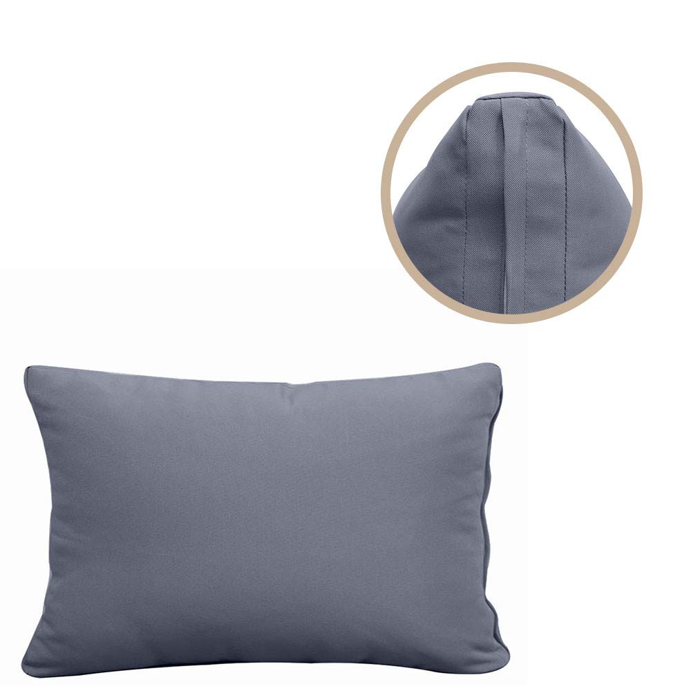 Outdoor Daybed Mattress Cover - Waterproof & UV Resistant Slipcover for Patio Furniture - Knife Edge Design - Full Size AD001 - Perfect for Poolside Lounging and Backyard Relaxation