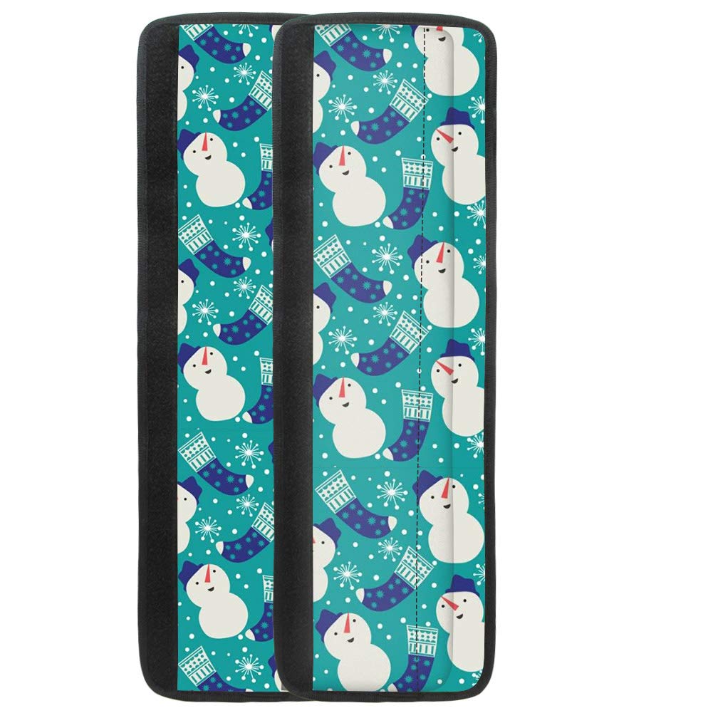 Christmas Snowman Kitchen Handle Covers - Holiday Refrigerator Decor for Festive Homes