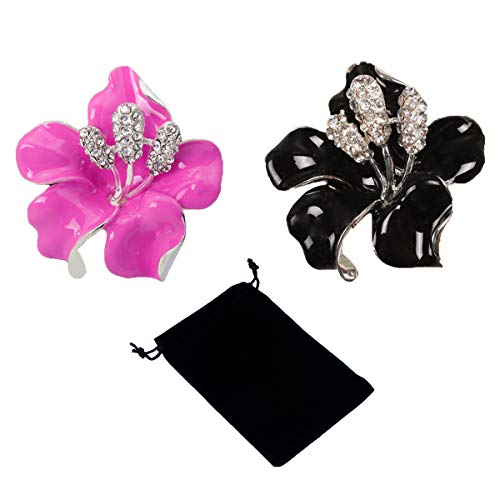 2 PCS Black & Pink