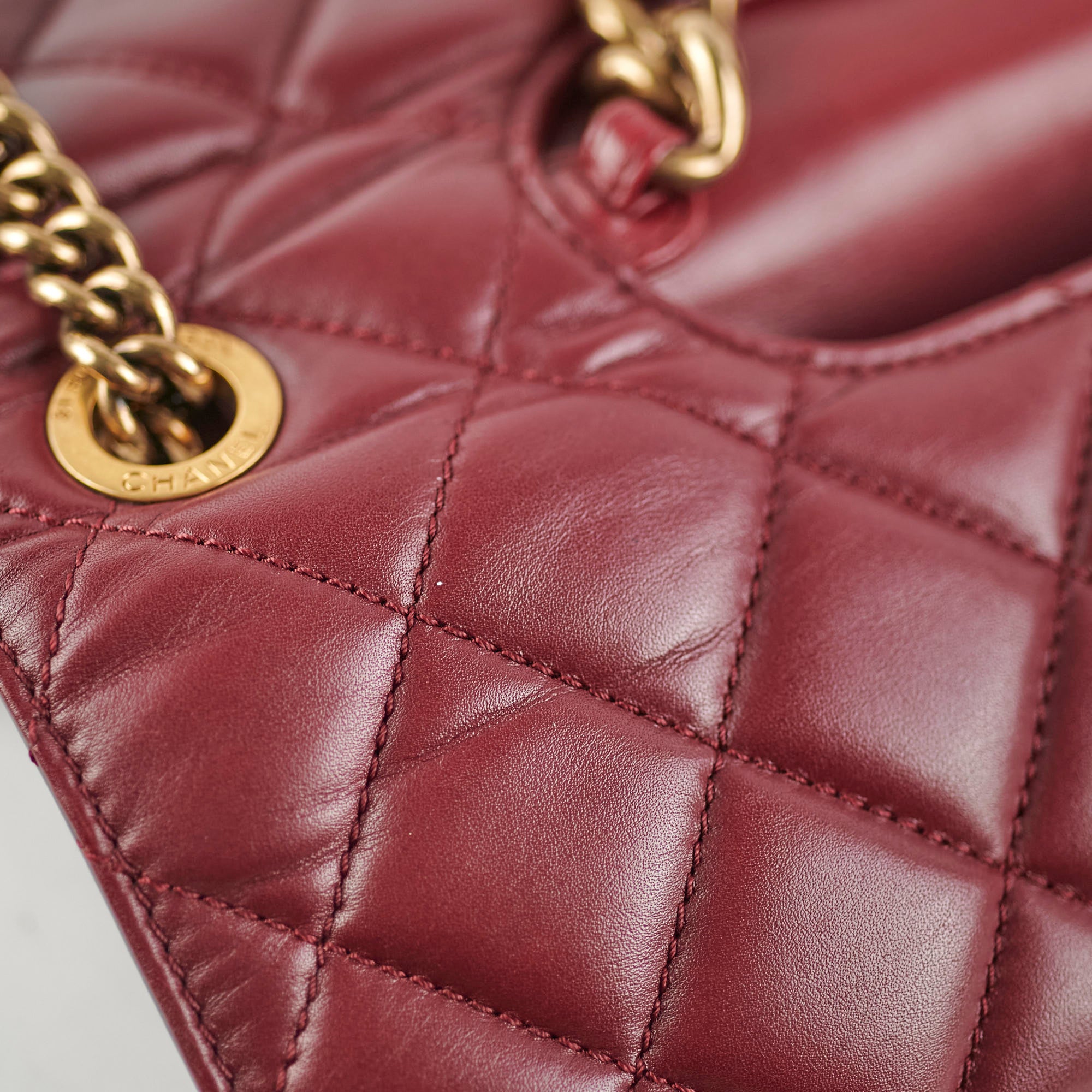 Chanel Burgundy Quilted Leather Seasonal Flap Bag - Luxury Designer Crossbody Purse for Women | Perfect for Parties, Date Nights & Special Occasions