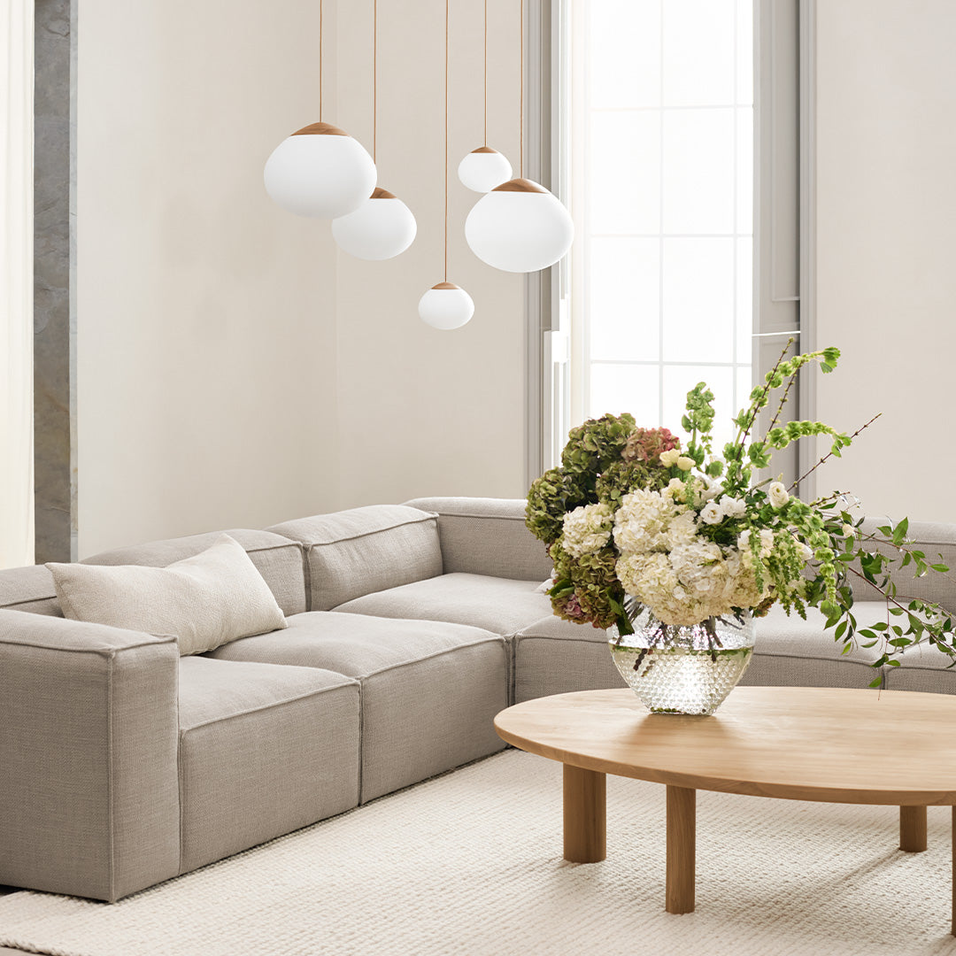 Cosima Corner Sofa - Modern L-Shaped Sectional Couch for Living Room, Home Theater & Lounge | Comfortable Fabric Upholstery, Sturdy Frame