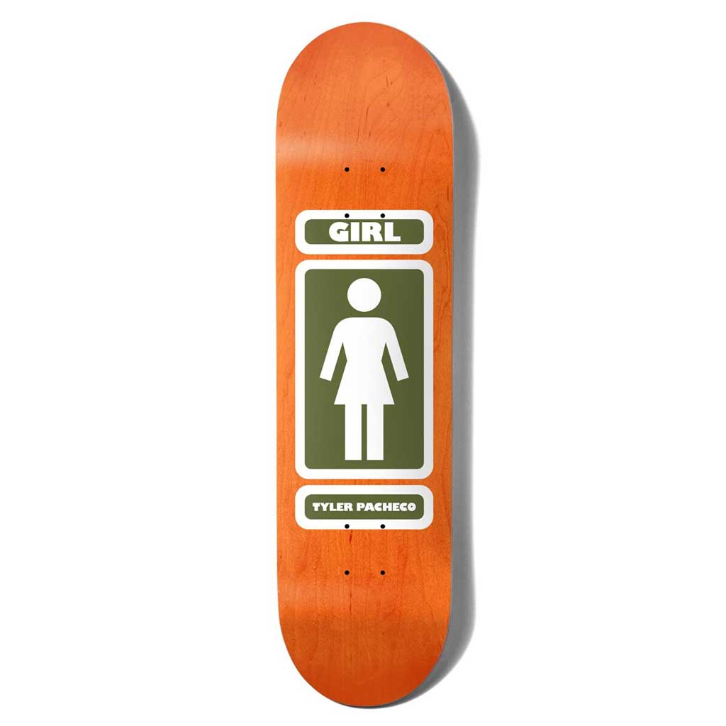 Pacheco 93 Girl's Skateboard Deck 8.375