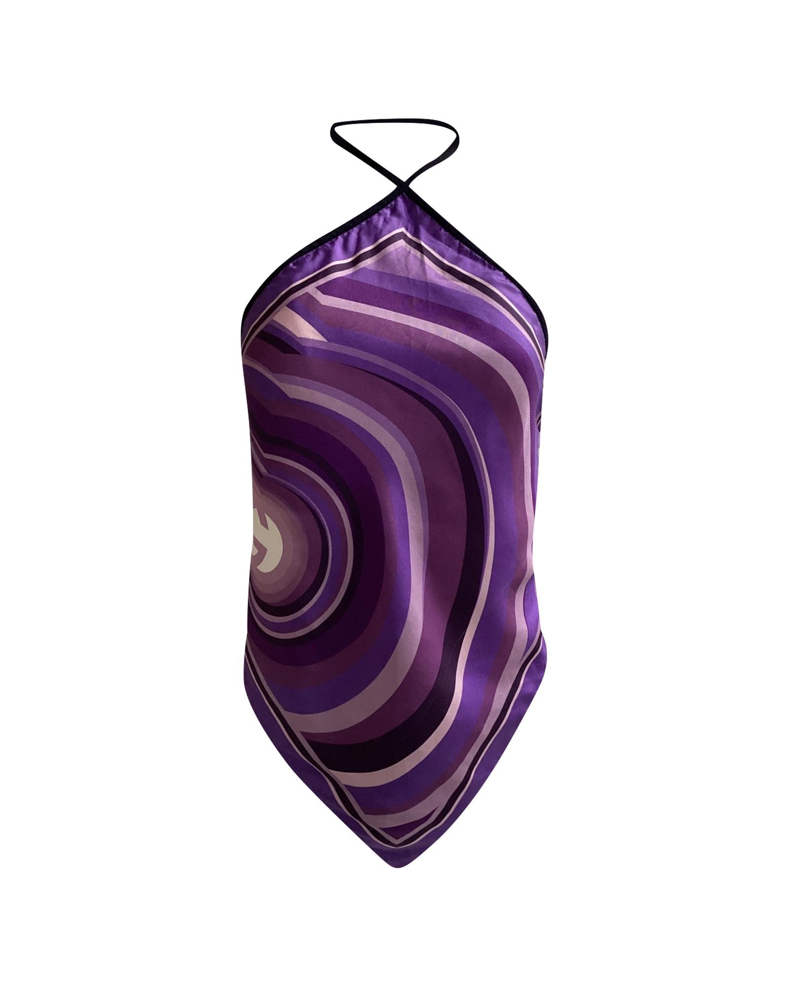 Stylish Abstract Print Halter Top for Women - Trendy Summer Crop Tops for Beach, Party & Casual Outfits