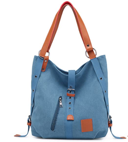 Stylish Winter Canvas Shoulder Bag for Women - Large Capacity Multi-Functional Backpack for School, Travel & Daily Use | Durable Student Backpack with Multiple Pockets | Perfect for College, Commuting & Weekend Getaways