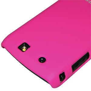 Amzer Snap-On Case for BlackBerry Storm 2 9550 - Hot Pink | Screen Protector Included | Stylish Protection