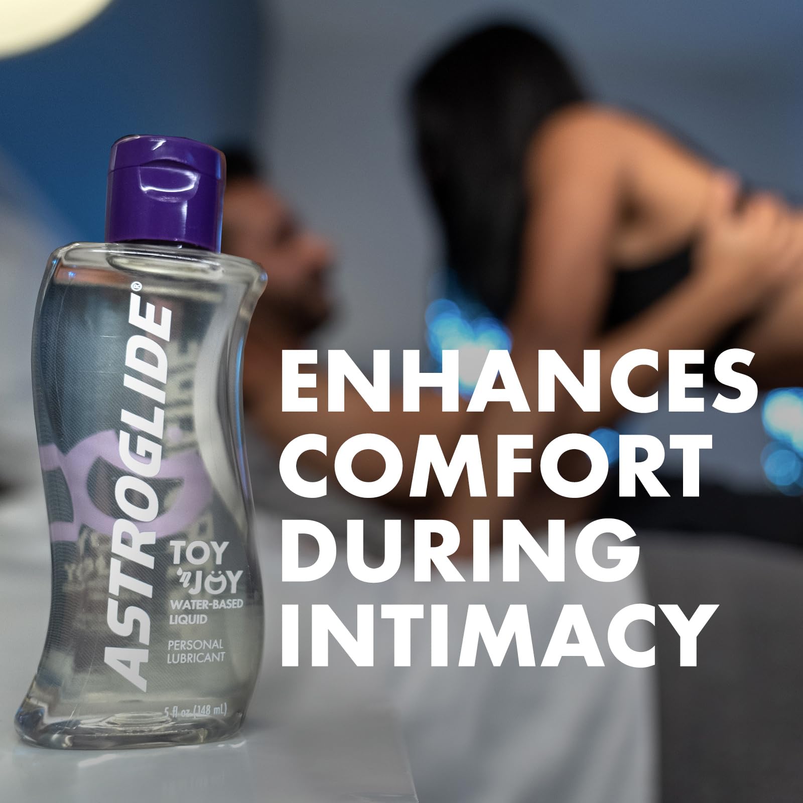 Astroglide Water-Based Personal Lubricant (5oz) - Long-Lasting Sex Lube for Men & Women - Perfect for Sex Toys, Massage & Intimate Moments