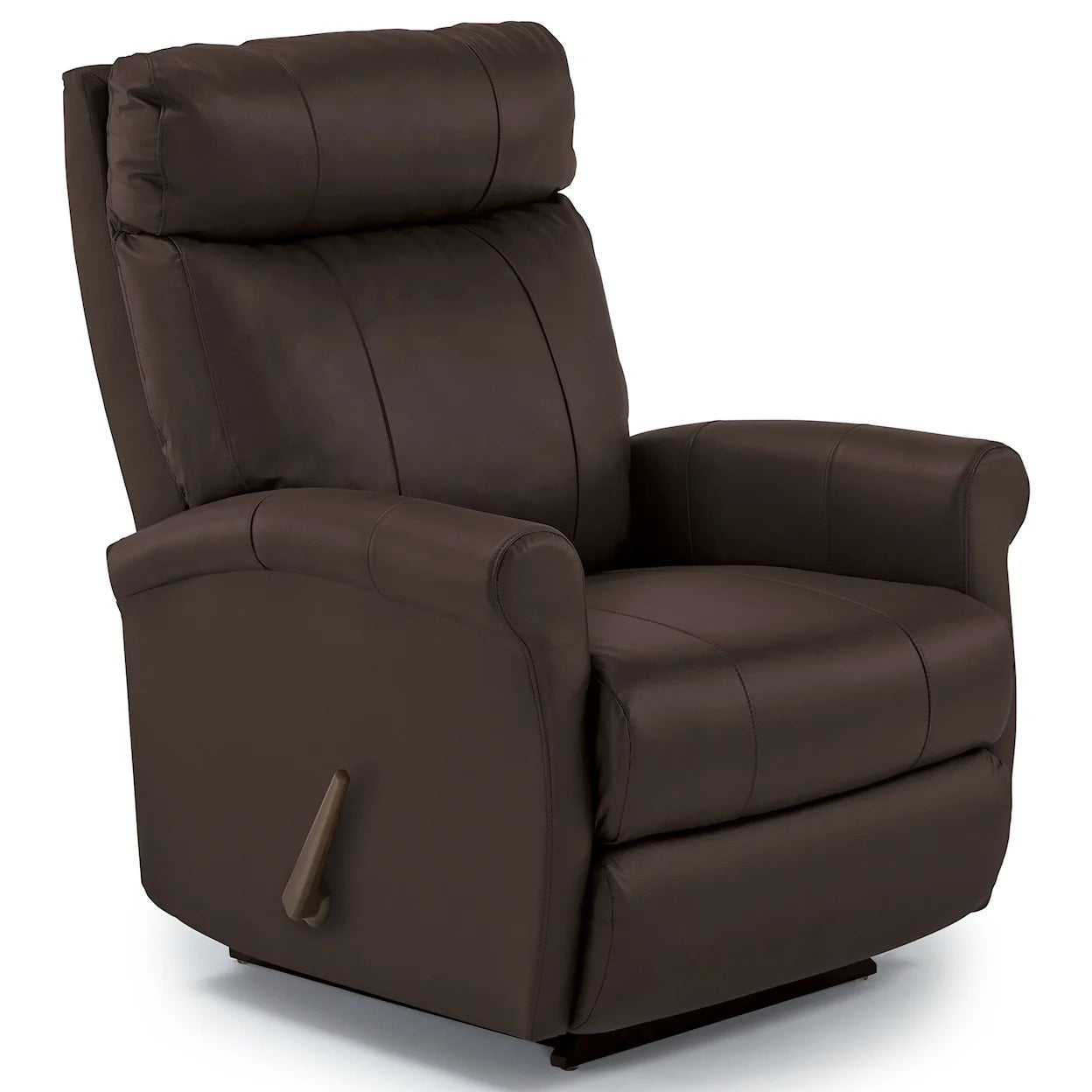 Modern Power Recliner with Headrest - Electric Lift Chair for Living Room, Home Theater & Office - Comfortable Leather Reclining Sofa with Massage & Heat Functions