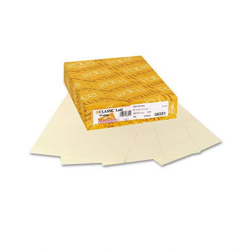 Premium Neenah Classic Laid Paper - Baronial Ivory, 24lb, Letter Size (8.5