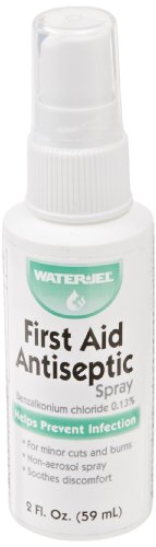 First Aid Antiseptic Spray - 2 oz. Portable Wound Care Solution for Cuts, Scrapes, and Burns