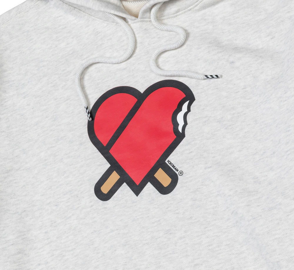 Cozy Heart Print Hoodie for Women - Soft Fleece Pullover Sweatshirt - Perfect for Valentine's Day Gifts, Casual Wear & Winter Outfits