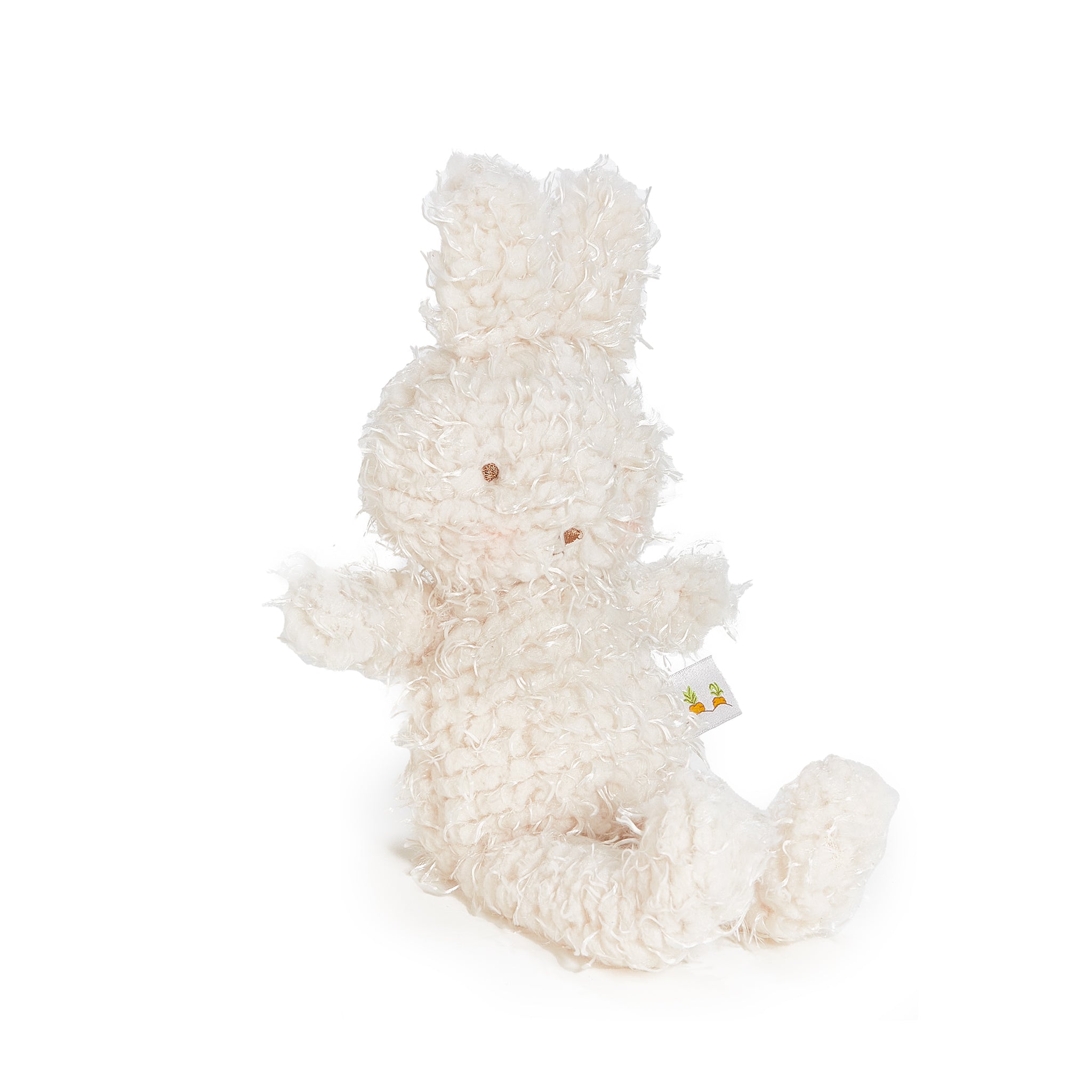 Shaggy Hoppy the Bunny - Soft Plush Stuffed Animal Toy for Kids & Babies - Perfect for Easter Gifts, Nursery Decor, and Cuddling