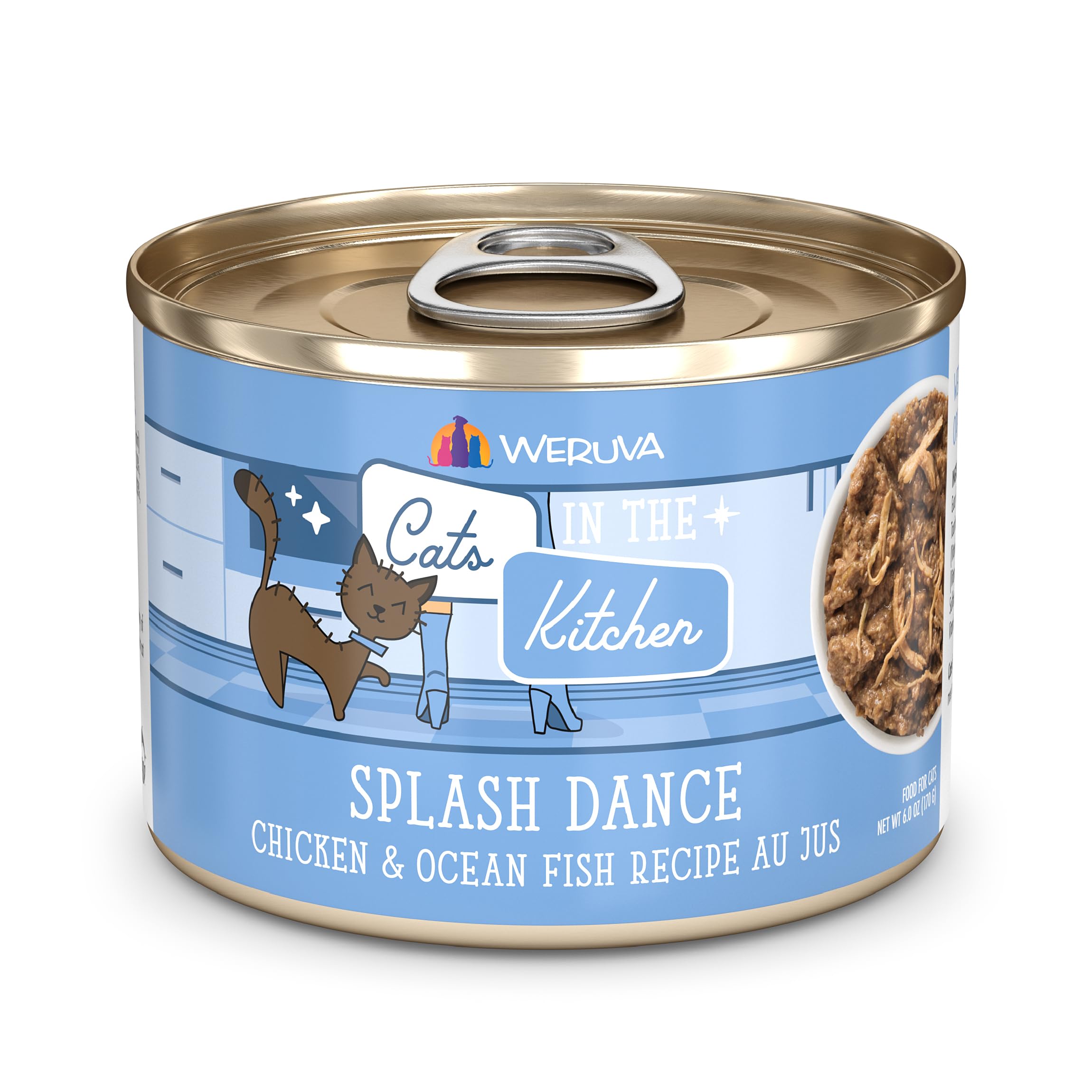 A Purr-fect Meal for Whiskers: The Tale of Splash Dance Chicken