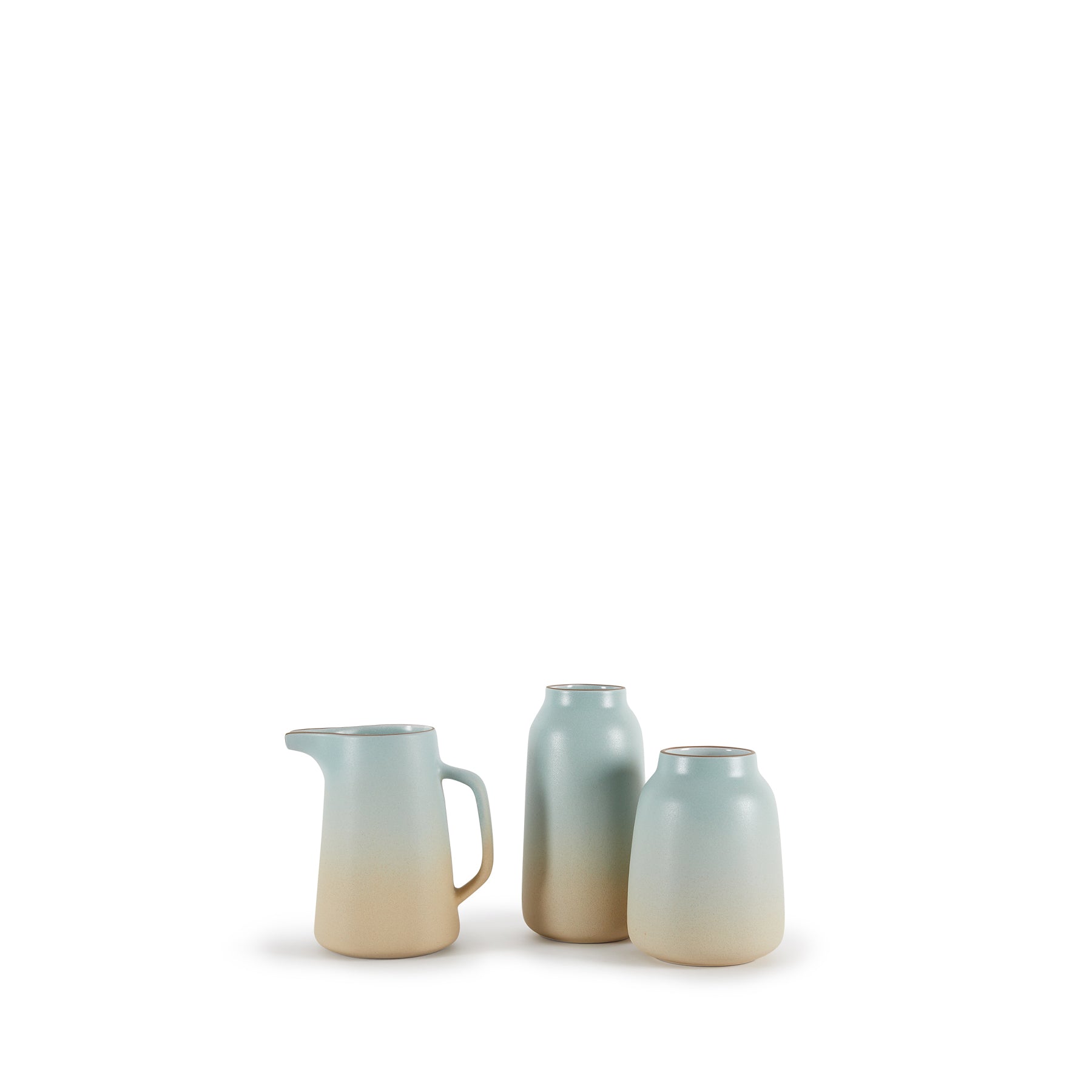 Aqua and Barley Large Pitcher - Perfect for Iced Tea, Lemonade & Summer Drinks | Elegant Glass Pitcher for Parties, BBQs & Home Entertaining