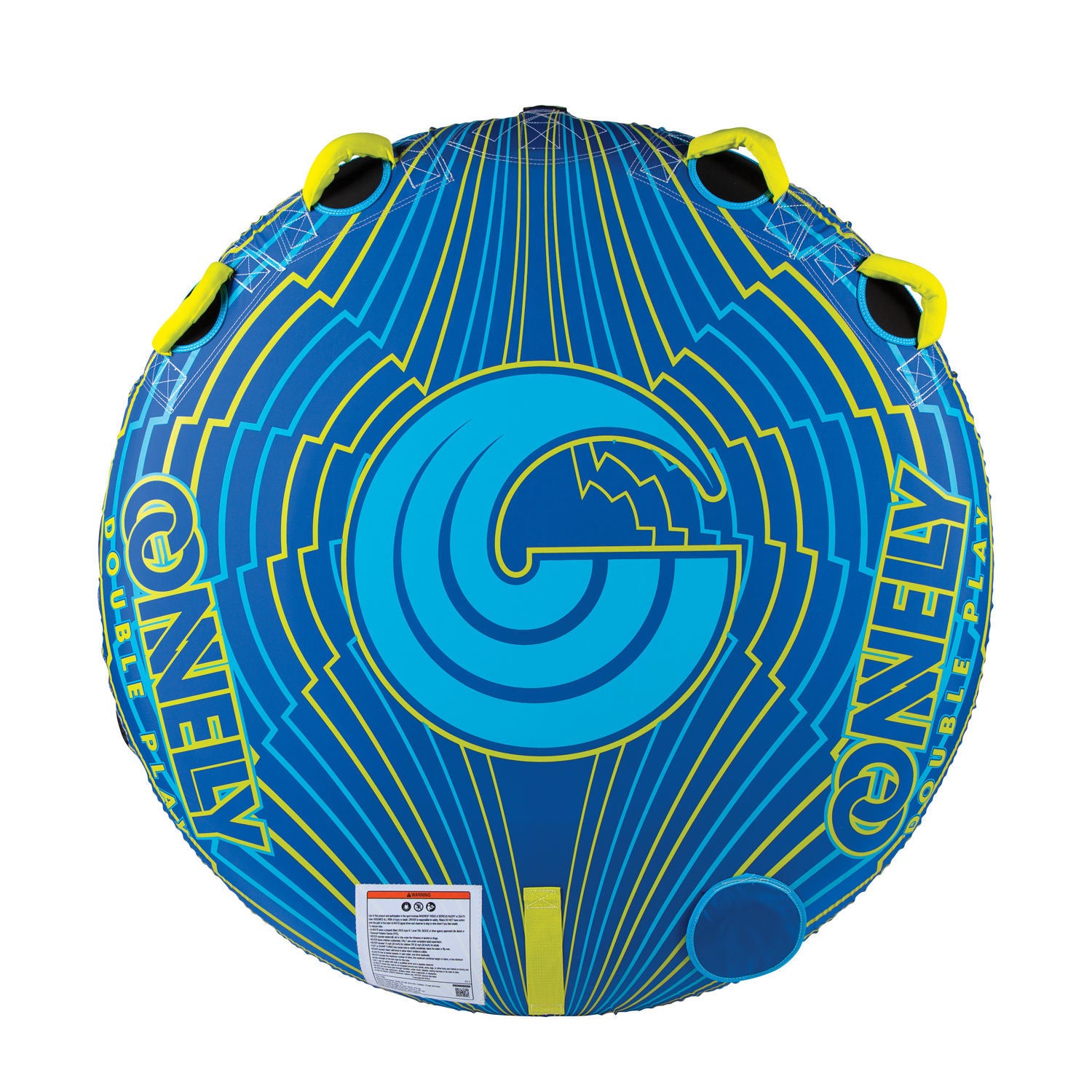 Connelly Double Play 2 Rider Towable Tube for Water Sports - Perfect for Lakes, Rivers & Beach Fun