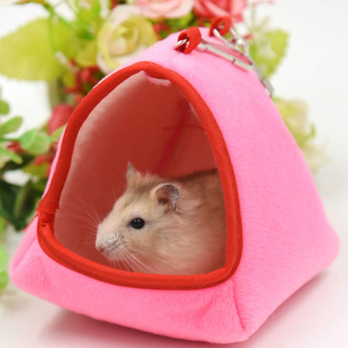 iplusmile Soft Cotton Hamster Bedding & Chinchilla Nest - Cozy Rat Bedding, Hedgehog Hammock, Small Animal Cave for Guinea Pigs, Rabbits, Mice - Perfect for Cages, Habitats & Play Areas
