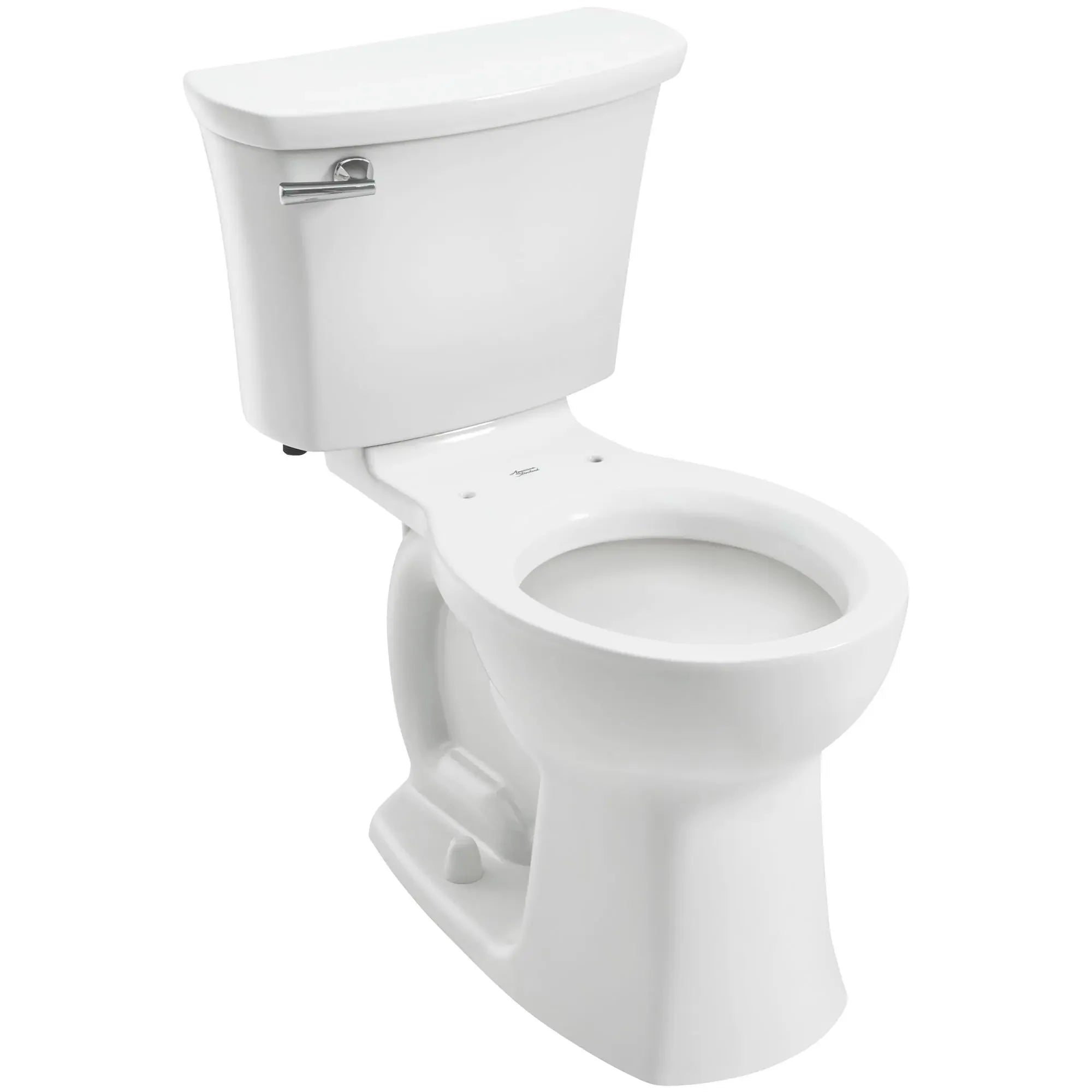 Edgemere Two-Piece 1.28 GPF/4.8 LPF Water-Saving Round Front Toilet with Soft-Close Seat - Perfect for Small Bathrooms & Modern Homes