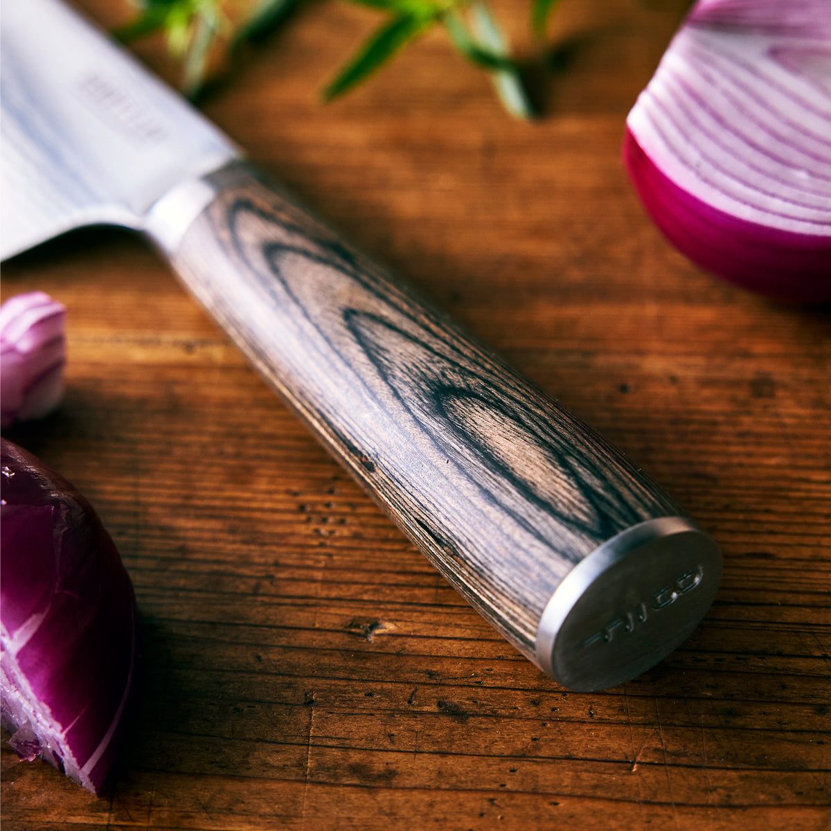Bobby Flay by GreenPan Premium Stainless Steel 2-Piece Santoku Knife Set - Professional Kitchen Knives for Chopping, Slicing & Dicing Vegetables, Fruits & Meats