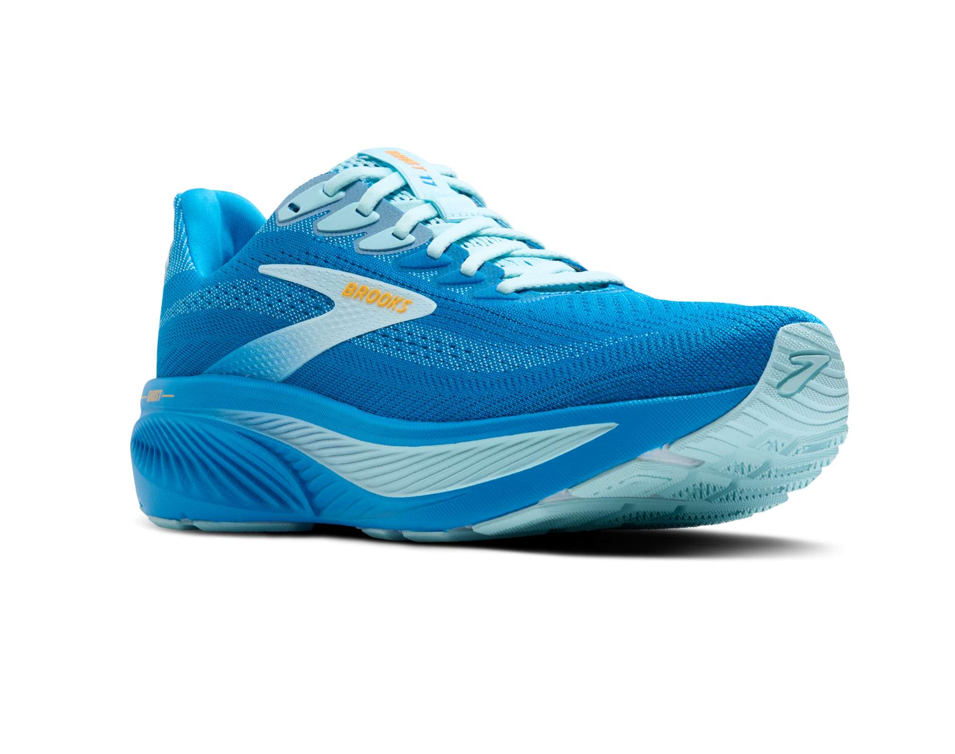 Brooks Ghost 17 Men's Running Shoes - Lightweight Cushioned Road Running Sneakers for Marathon Training & Daily Jogging