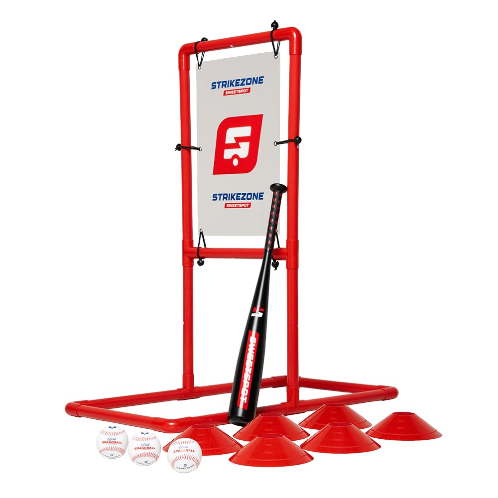 Backyard Baseball Set for Kids & Adults - Complete Homerun Kit with Strike Zone, 26