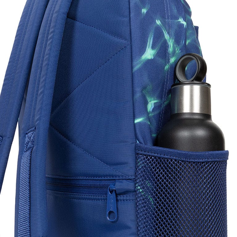 Eastpak Padded Double Backpack - Durable School & Travel Backpack with Laptop Compartment - Perfect for Students, Commuters & Outdoor Adventures (Liquid Navy)