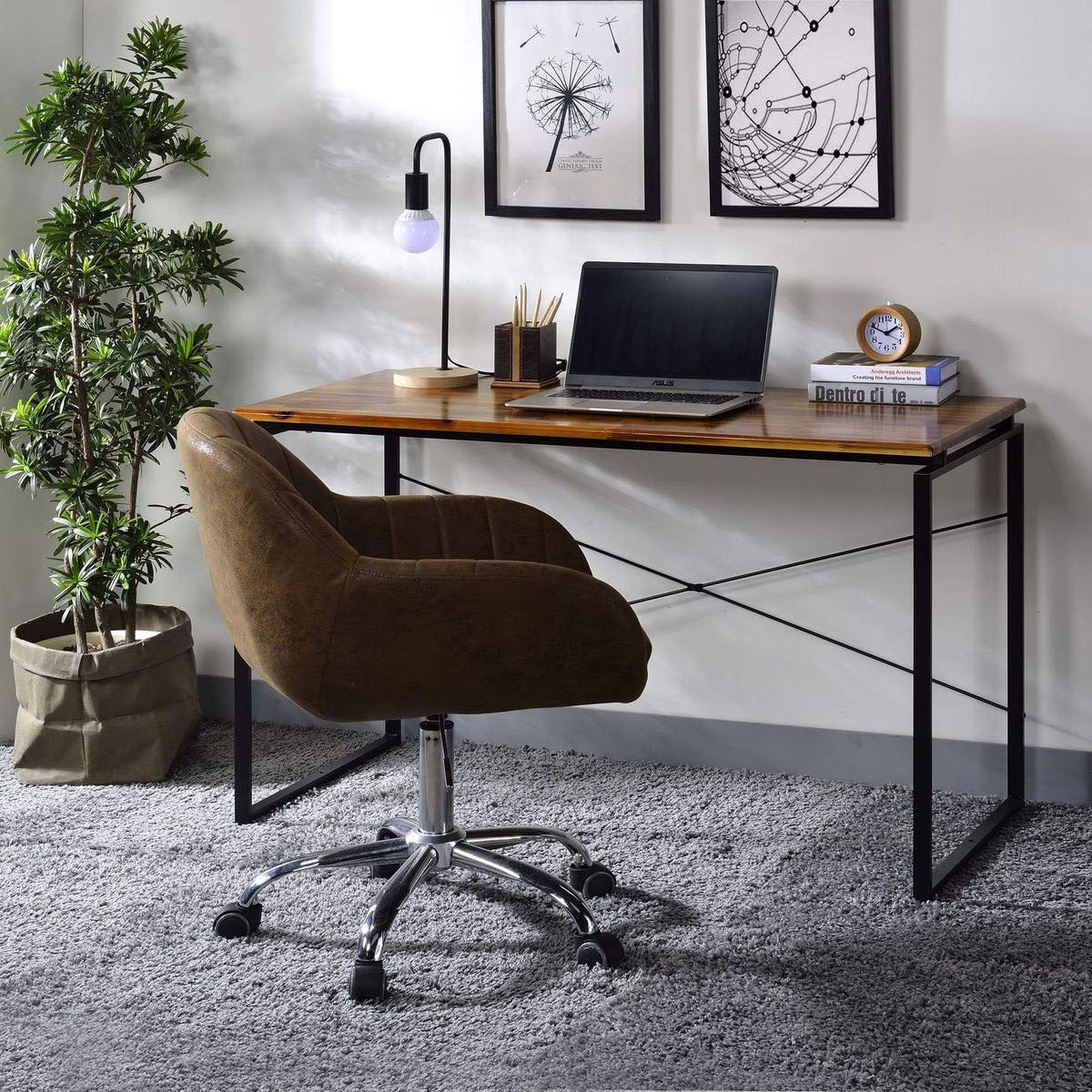Modern Rectangular Computer Desk - 47