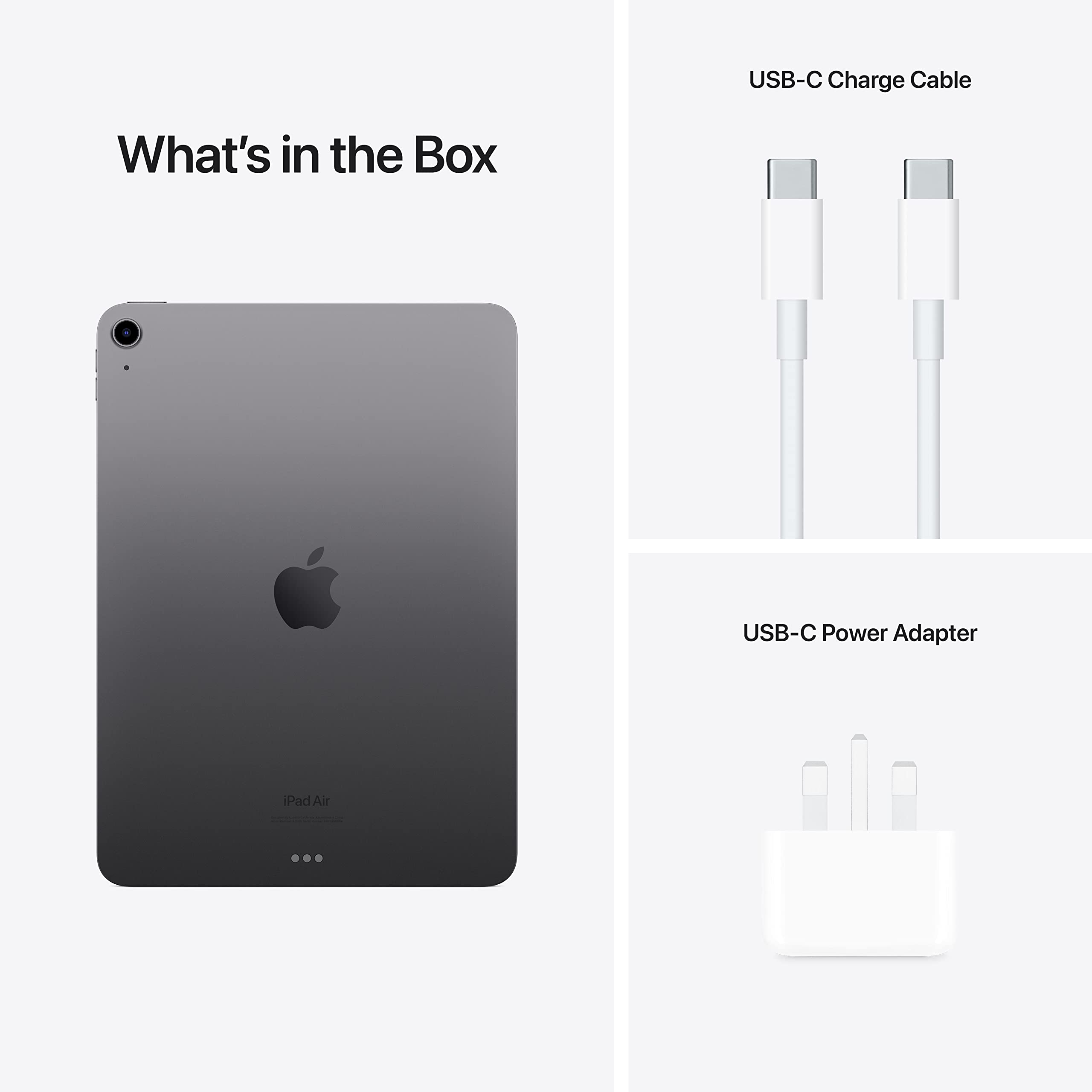 2022 Apple iPad Air 10.9-inch Wi-Fi 64GB Space Gray (Renewed) - Powerful Tablet for Work, Study & Entertainment | Slim Design, A14 Bionic Chip, Touch ID | Perfect for Remote Work, Online Classes & Streaming