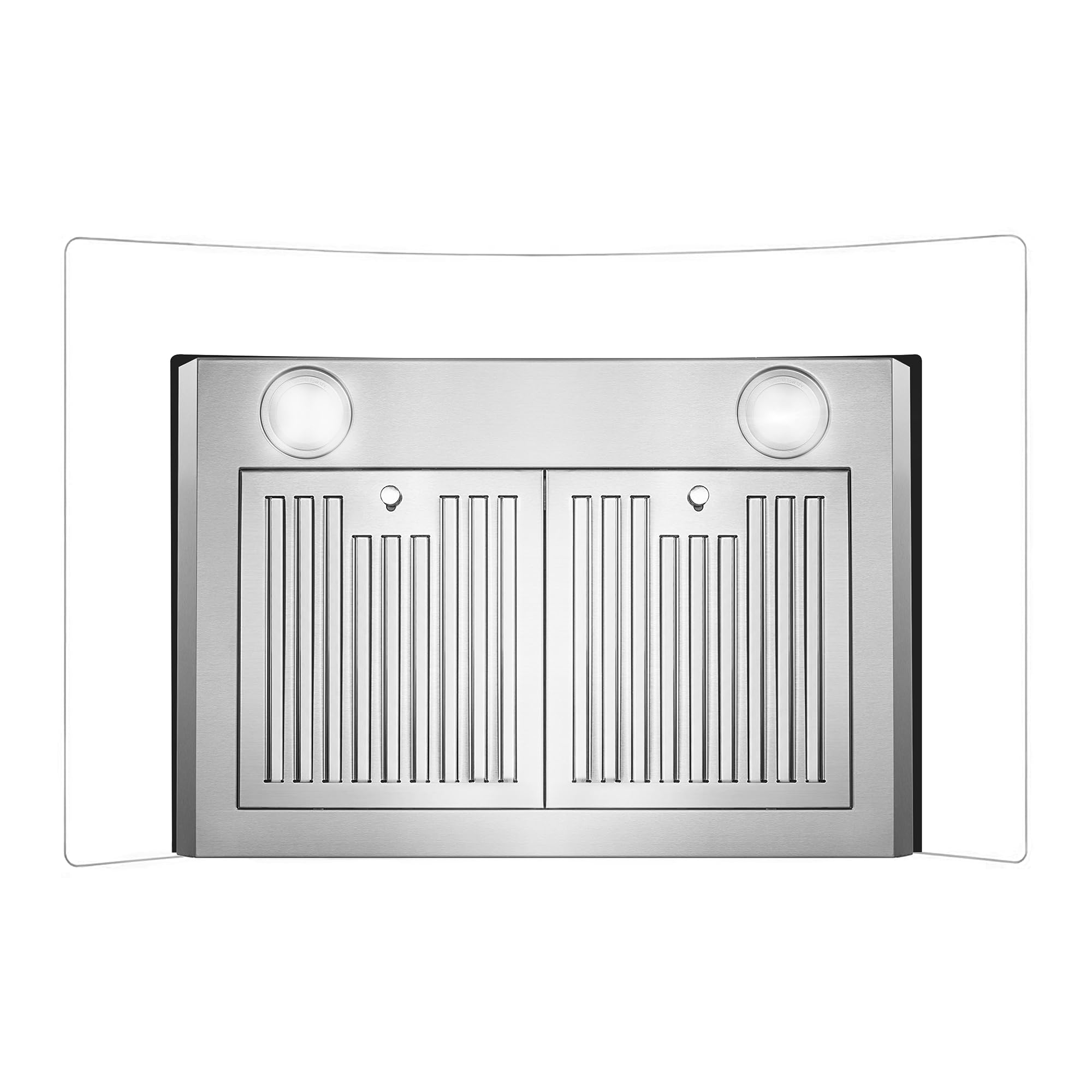 COSMO COS-668AS750 30-inch Stainless Steel Wall Mount Range Hood with 380 CFM Ducted Ventilation, Touch Controls & LED Lights - Perfect for Modern Kitchens & Open-Concept Homes