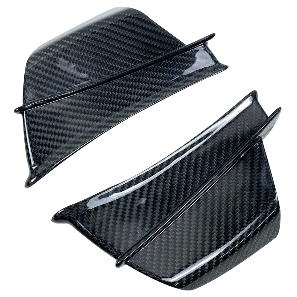 Carbon Fiber Motorcycle Winglets for S*Tree*tfig*hte*r V4/V4S - Aerodynamic Upgrade for Racing & Street Riding