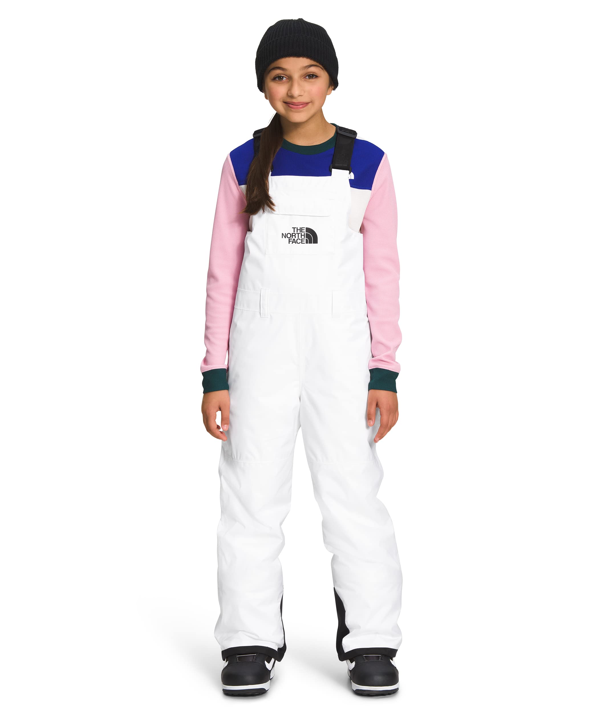 THE NORTH FACE Freedom Insulated Bib for Kids - Waterproof Snow Pants for Boys & Girls - Winter Skiing, Snowboarding & Outdoor Activities