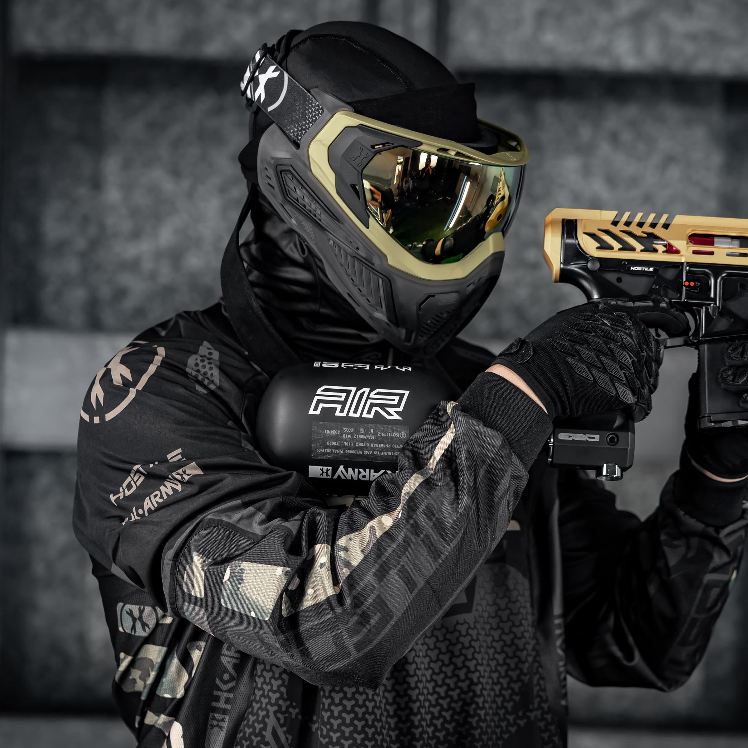 HK Army Proline Paintball Jersey for Men - Breathable Padded Paintball Shirt with Moisture Wicking Technology | Perfect for Tournament Play & Outdoor Paintball Games