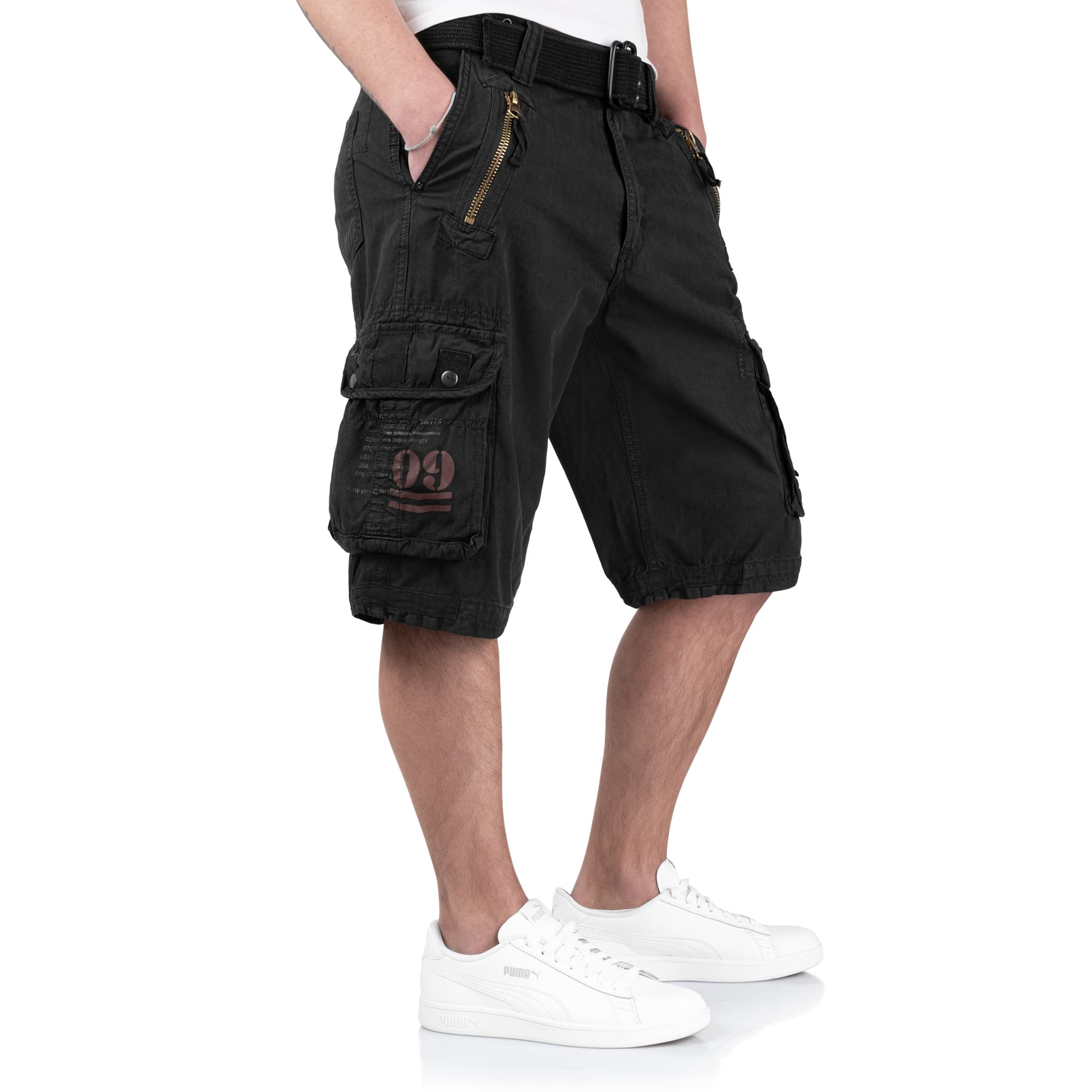 Royal Cargo Shorts for Men - Comfortable & Stylish Outdoor Work Shorts with Multiple Pockets - Perfect for Hiking, Camping & Casual Wear