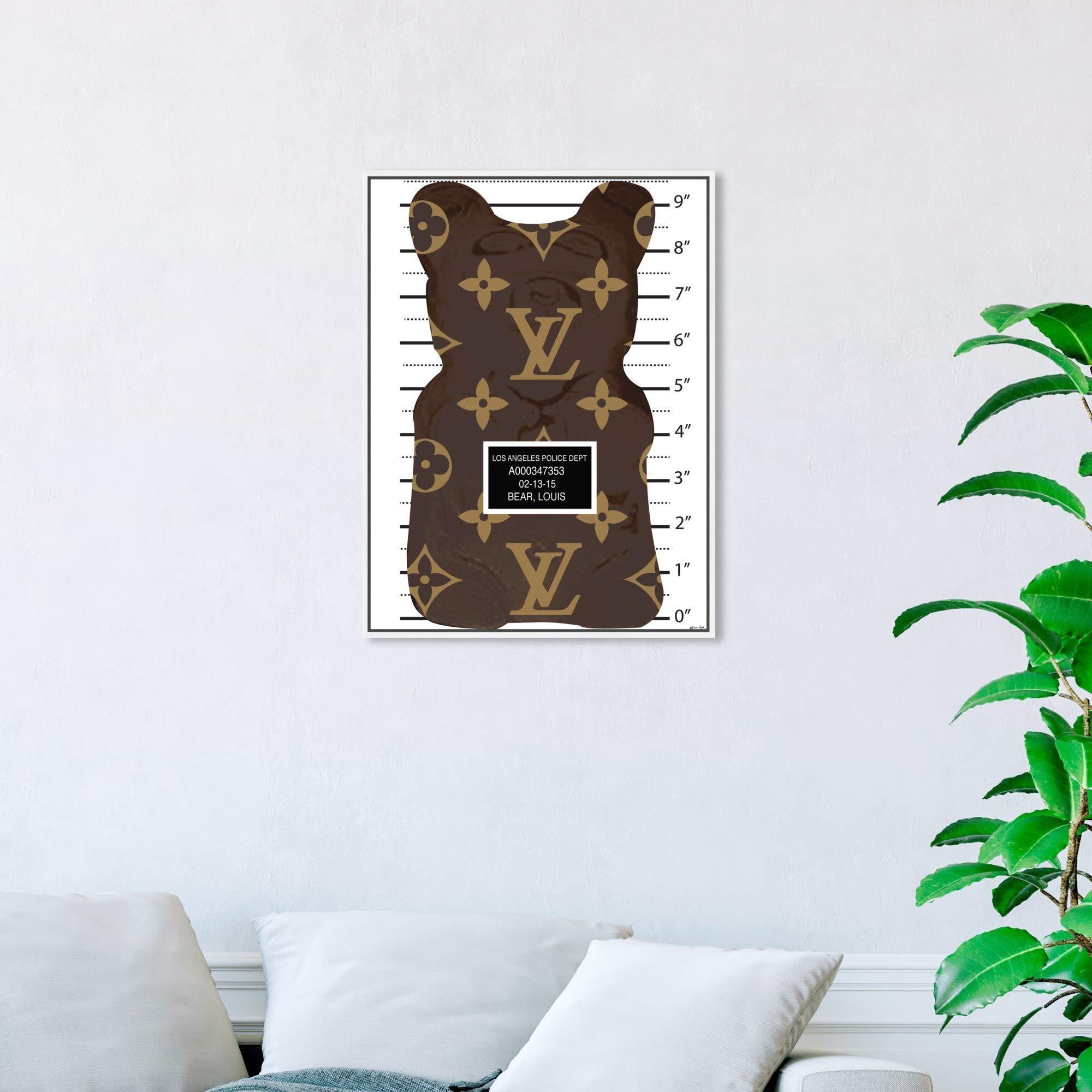 LV Gummy by Matt Bentley Hoover - Sweet Food & Cuisine Themed Framed Wall Art Canvas Prints for Kitchen Decor, Dining Room, Bakery & Cafe