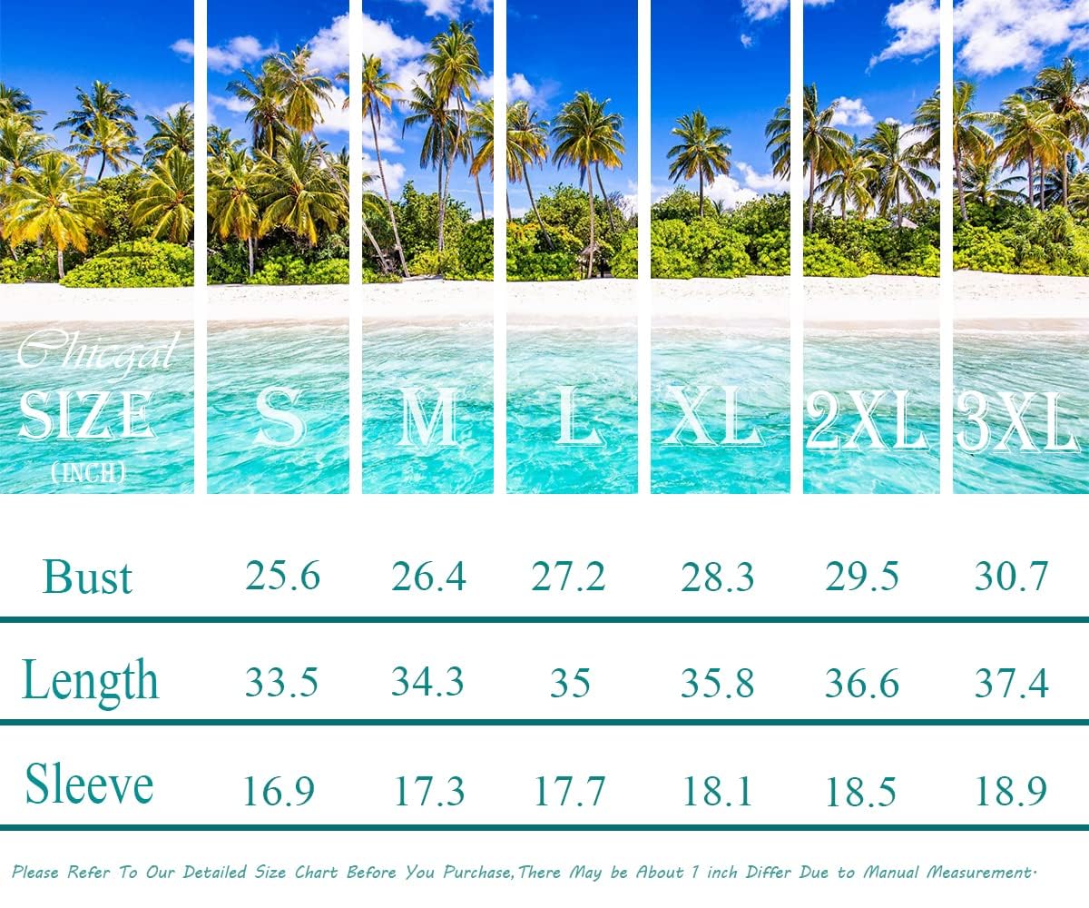 Chicallure Women's Lightweight Summer Kimono Cardigan - Beach Cover Up, Open Front Swimsuit Cover, Casual Loose Shirt for Pool, Vacation & Boho Outfits