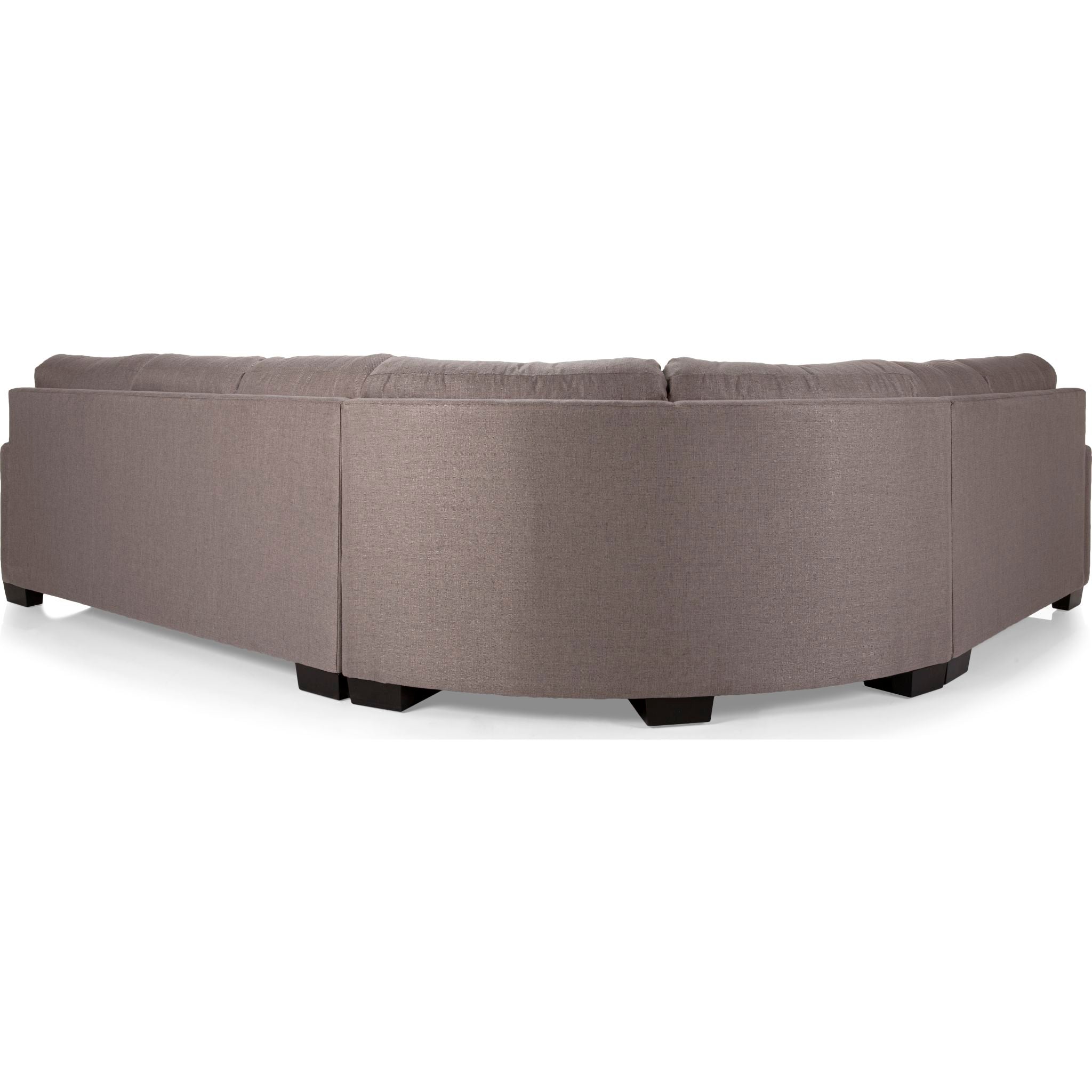 Alessandra 3-Piece Sectional Sofa with Chaise Lounge - Modern L-Shaped Living Room Couch for Small Spaces, Apartment & Family Gatherings