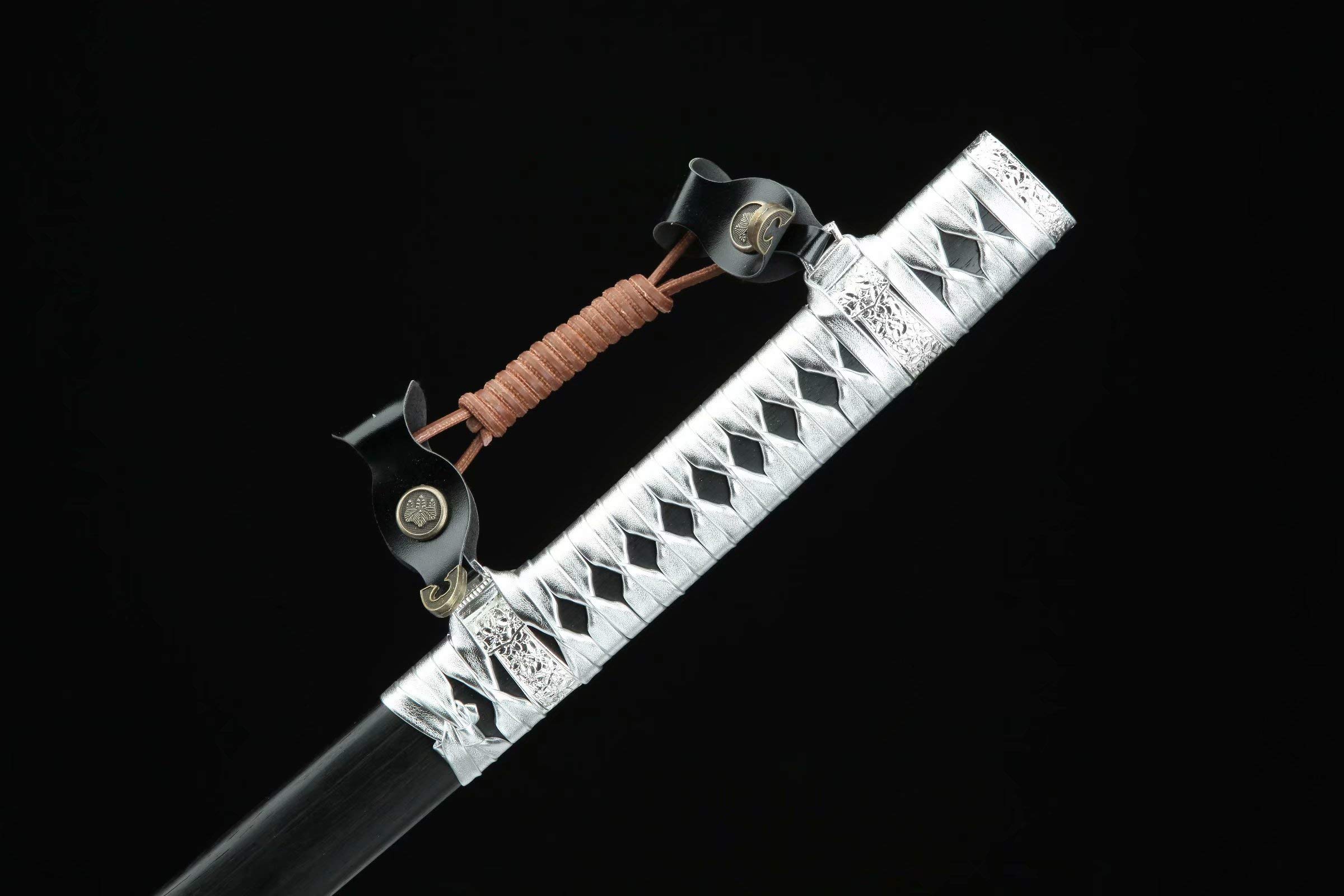 Sekiro: Shadows Die Twice Replica Mortal Blade Katana - Authentic Japanese Game Sword, High Manganese Steel Construction, Red Finish - Perfect for Cosplay, Collecting & Display