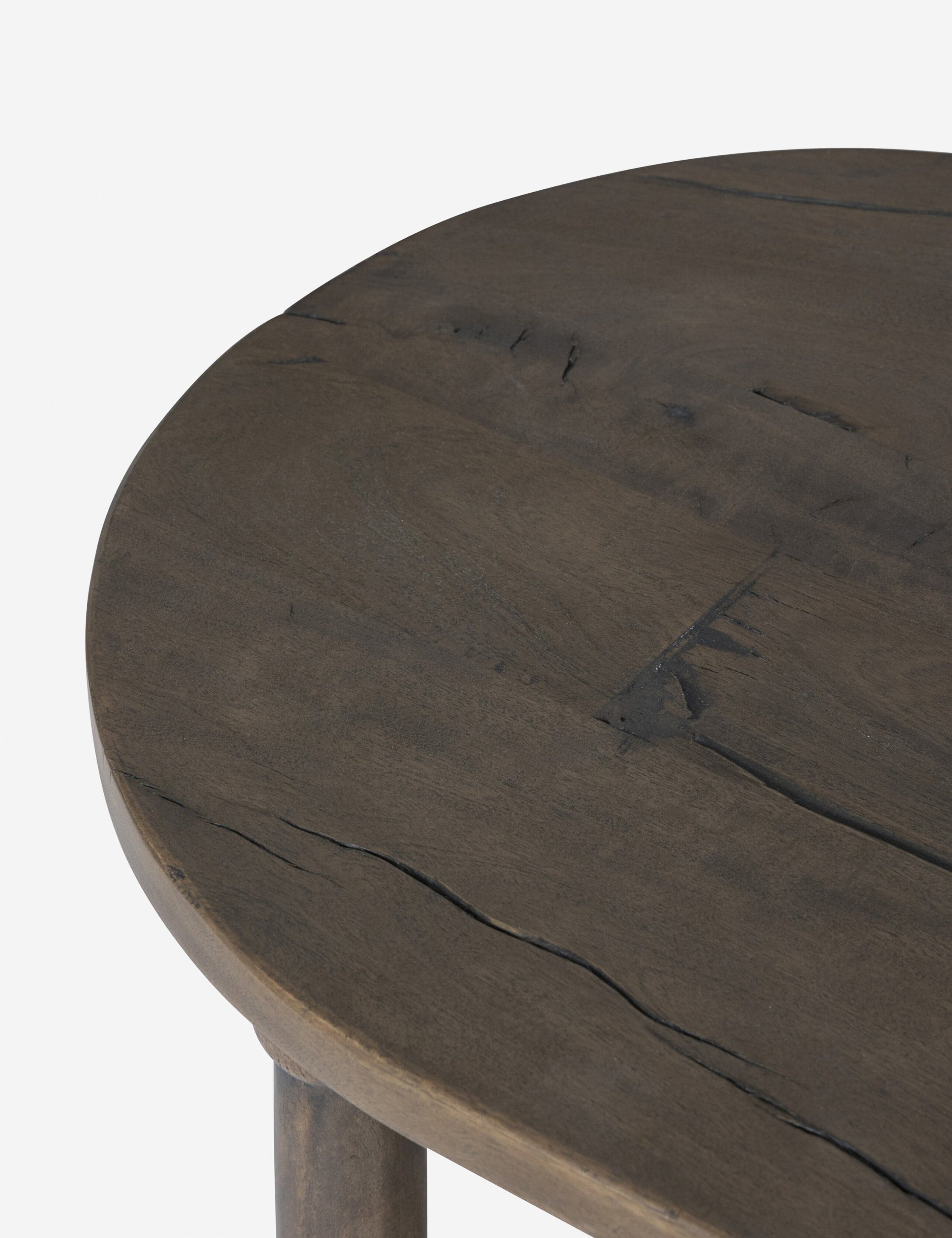 Charnes Side Table by Amber Lewis x Four Hands - Modern Wooden End Table for Living Room, Bedroom & Office - Perfect for Coffee, Books & Decor