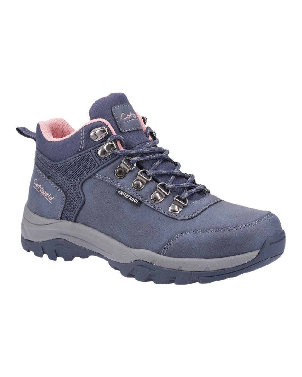 **Cotswold Women's Overbury Waterproof Hiking Boots - Lightweight & Durable for Outdoor Adventures, Trail Walking & Camping**